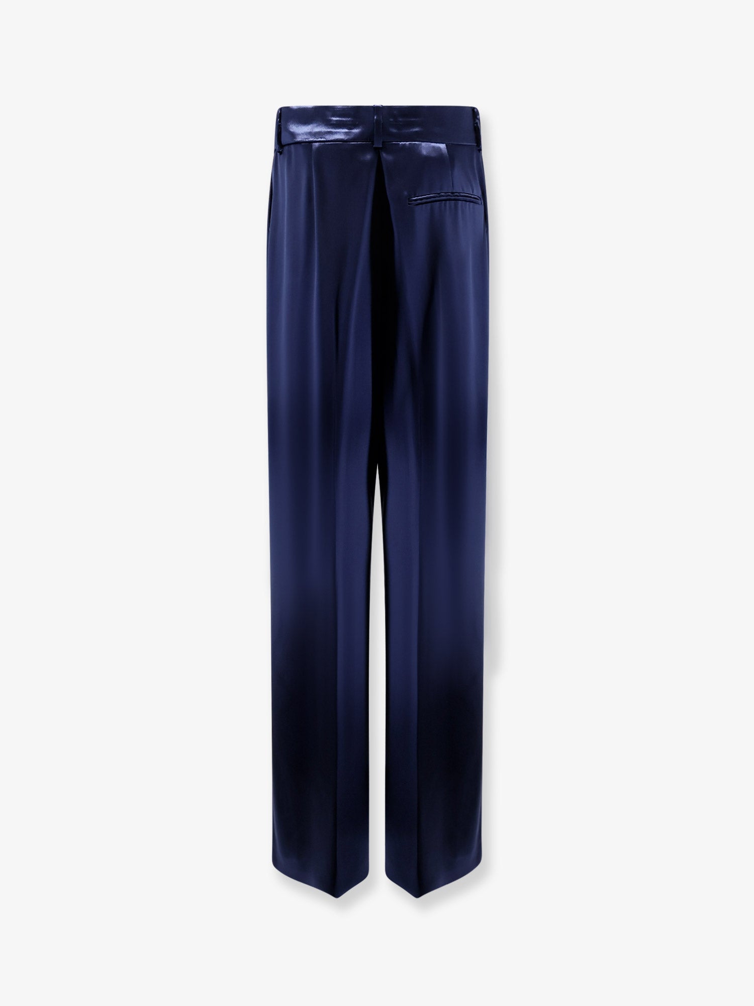 Alberta Ferretti Women Satin Trousers With Pinces ALBERTA FERRETTI