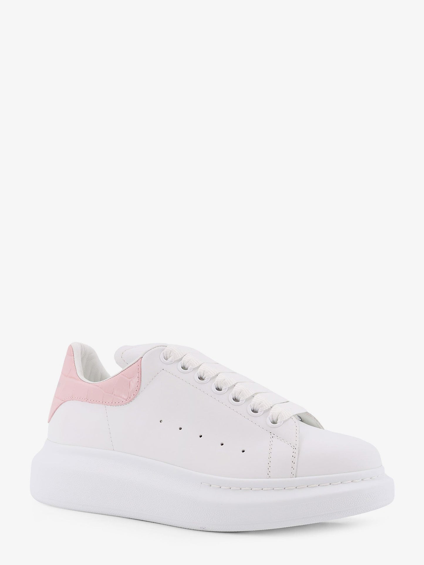 Alexander Mcqueen Women Oversize Leather Sneakers ALEXANDER MCQUEEN