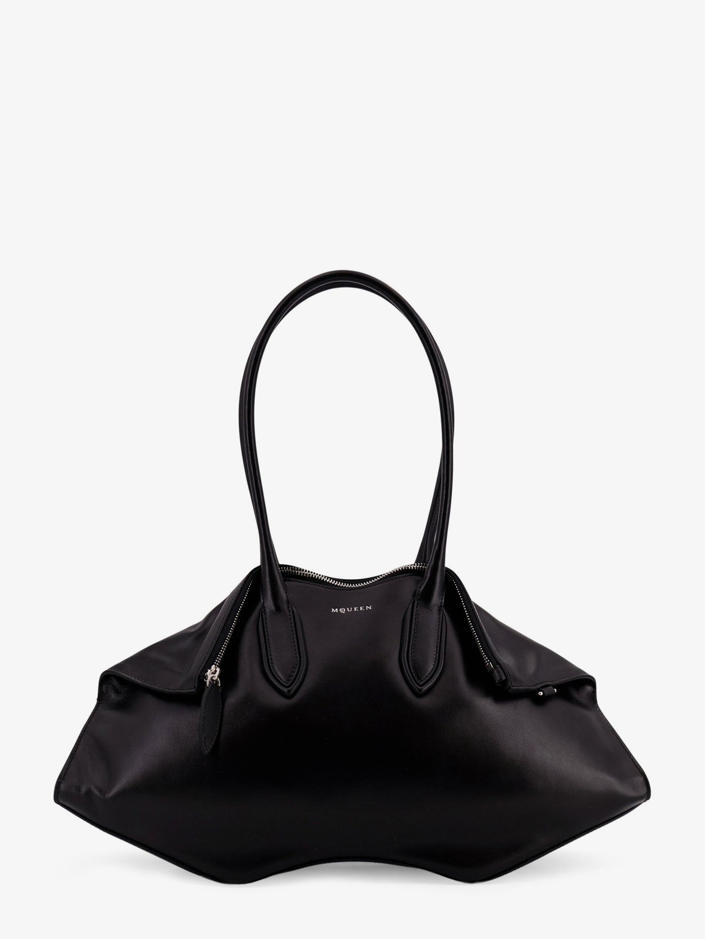 Alexander Mcqueen Women Manta Leather Shoulder Bag ALEXANDER MCQUEEN
