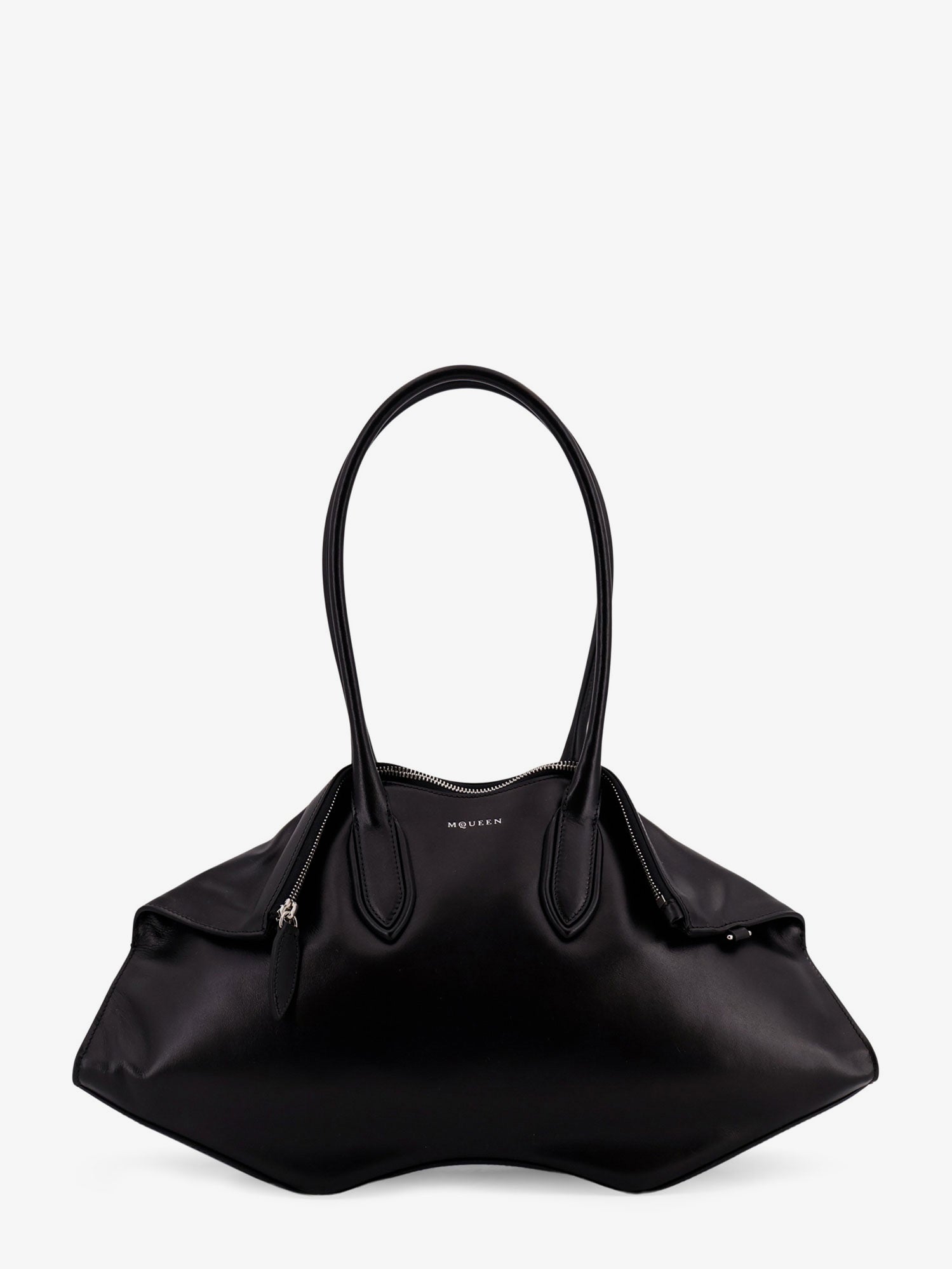 Alexander Mcqueen Women Manta Leather Shoulder Bag ALEXANDER MCQUEEN