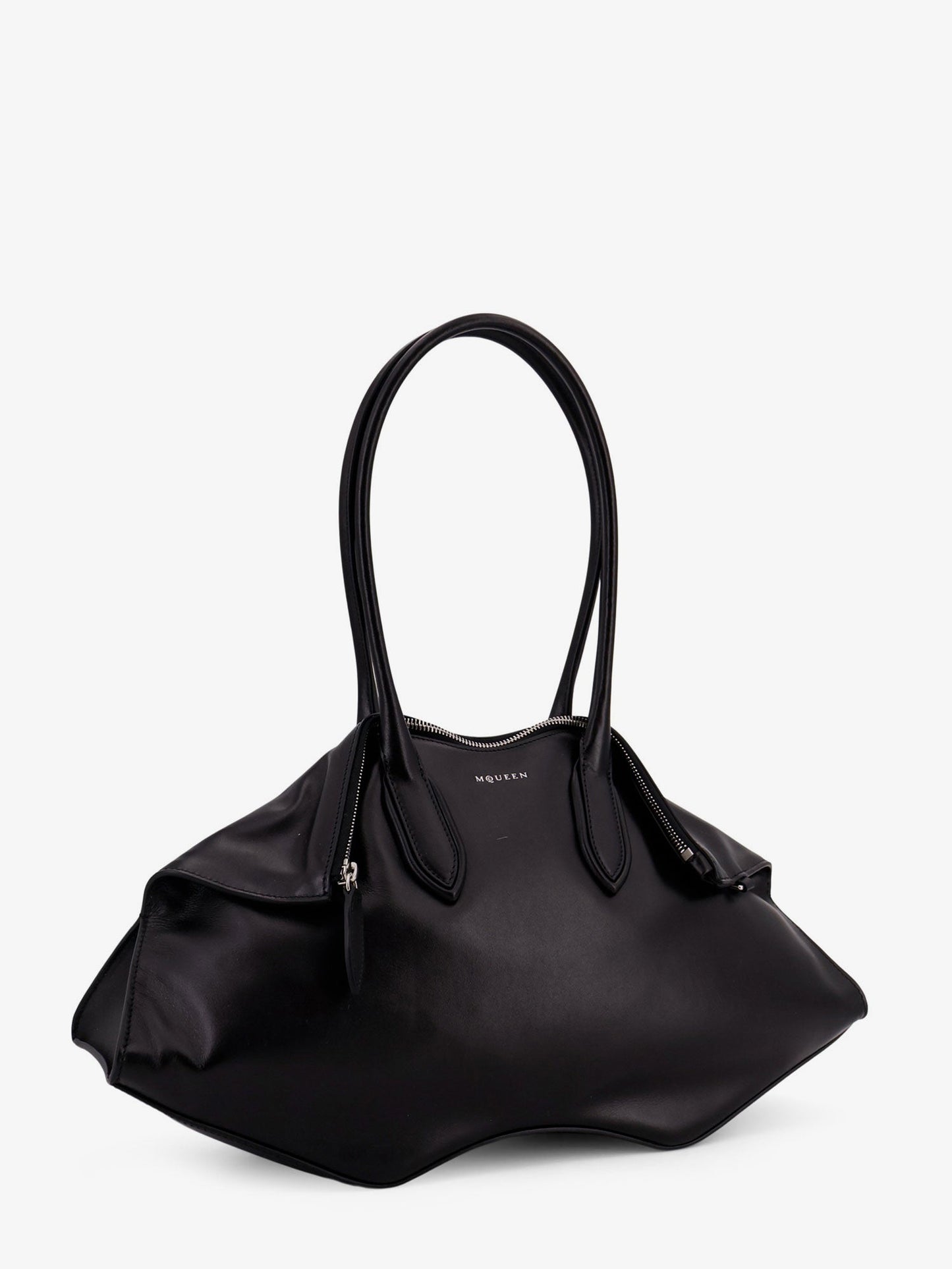 Alexander Mcqueen Women Manta Leather Shoulder Bag ALEXANDER MCQUEEN