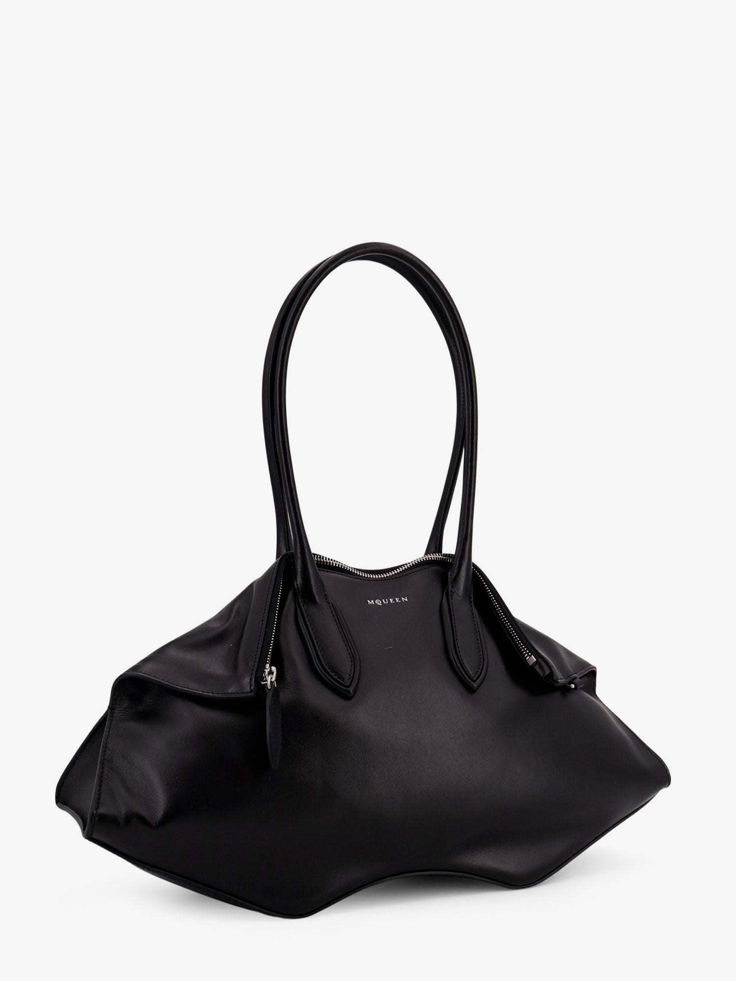 Alexander Mcqueen Women Manta Leather Shoulder Bag ALEXANDER MCQUEEN