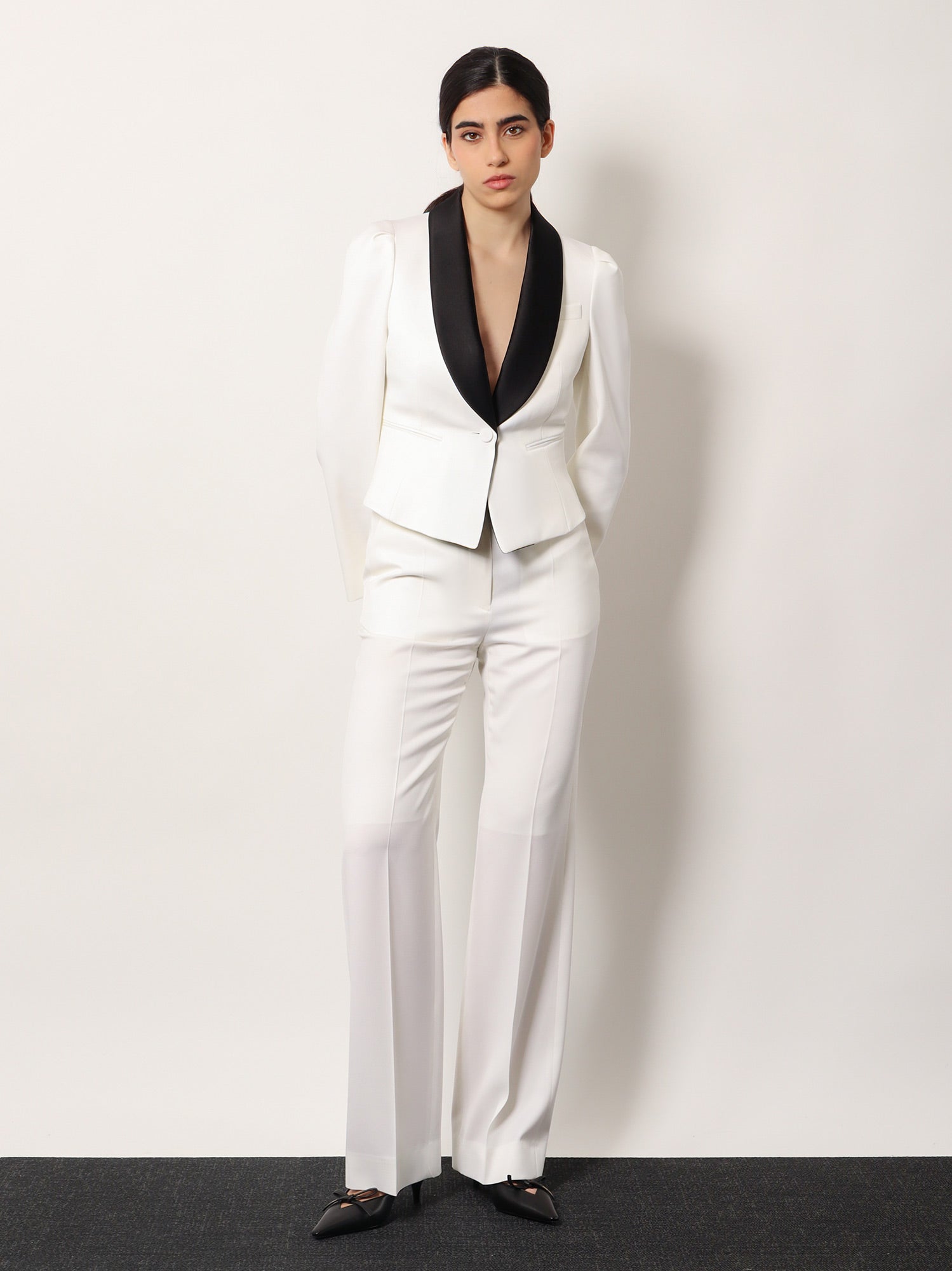 Alexander Mcqueen Women Wool Trousers ALEXANDER MCQUEEN