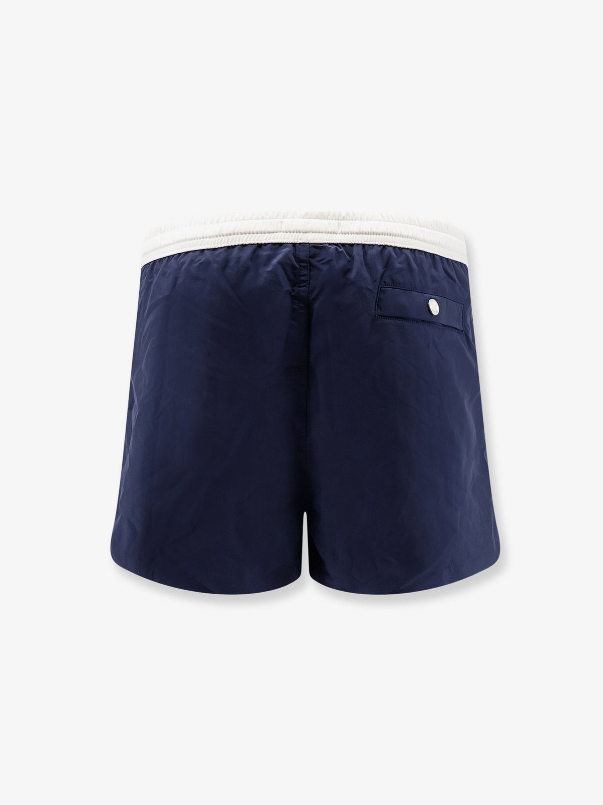 Ami Paris Men Nylon Swimsuit With Tone-On-Tone Logo AMI PARIS