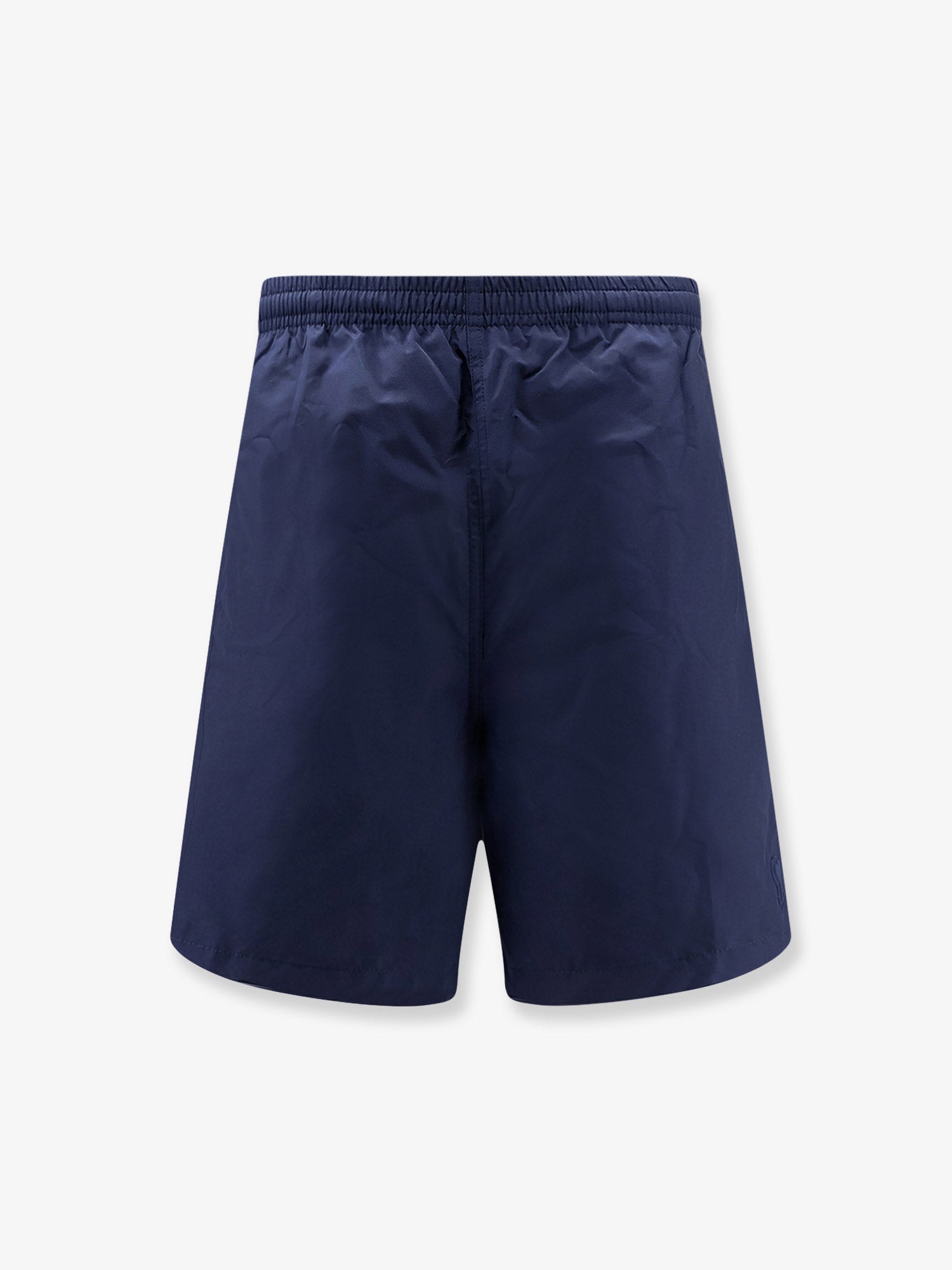 Ami Paris Men Nylon Swimsuit With Tone-On-Tone Logo Patch AMI PARIS