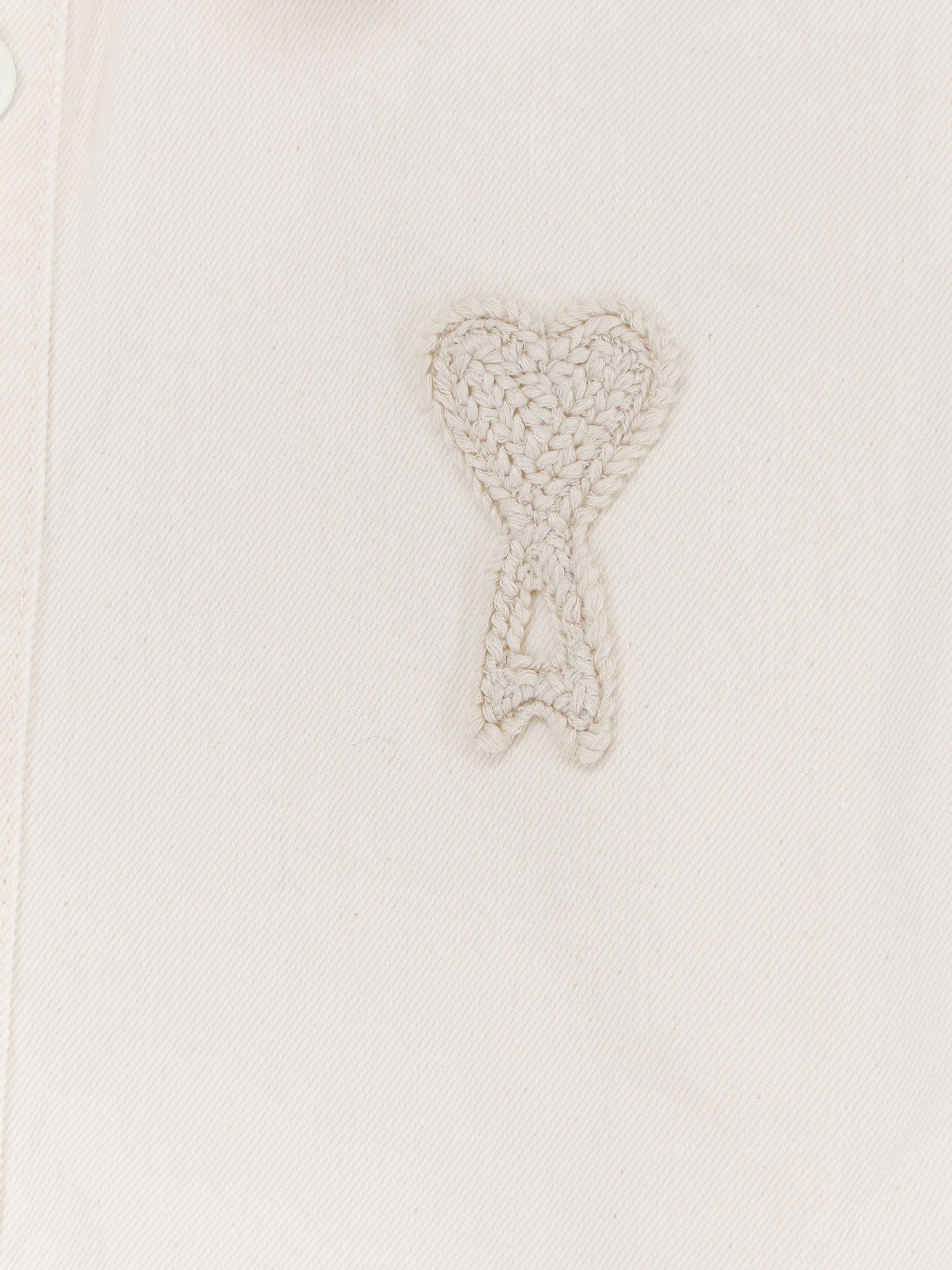Ami Paris Men Ami De Coeur Cotton Shirt AMI PARIS