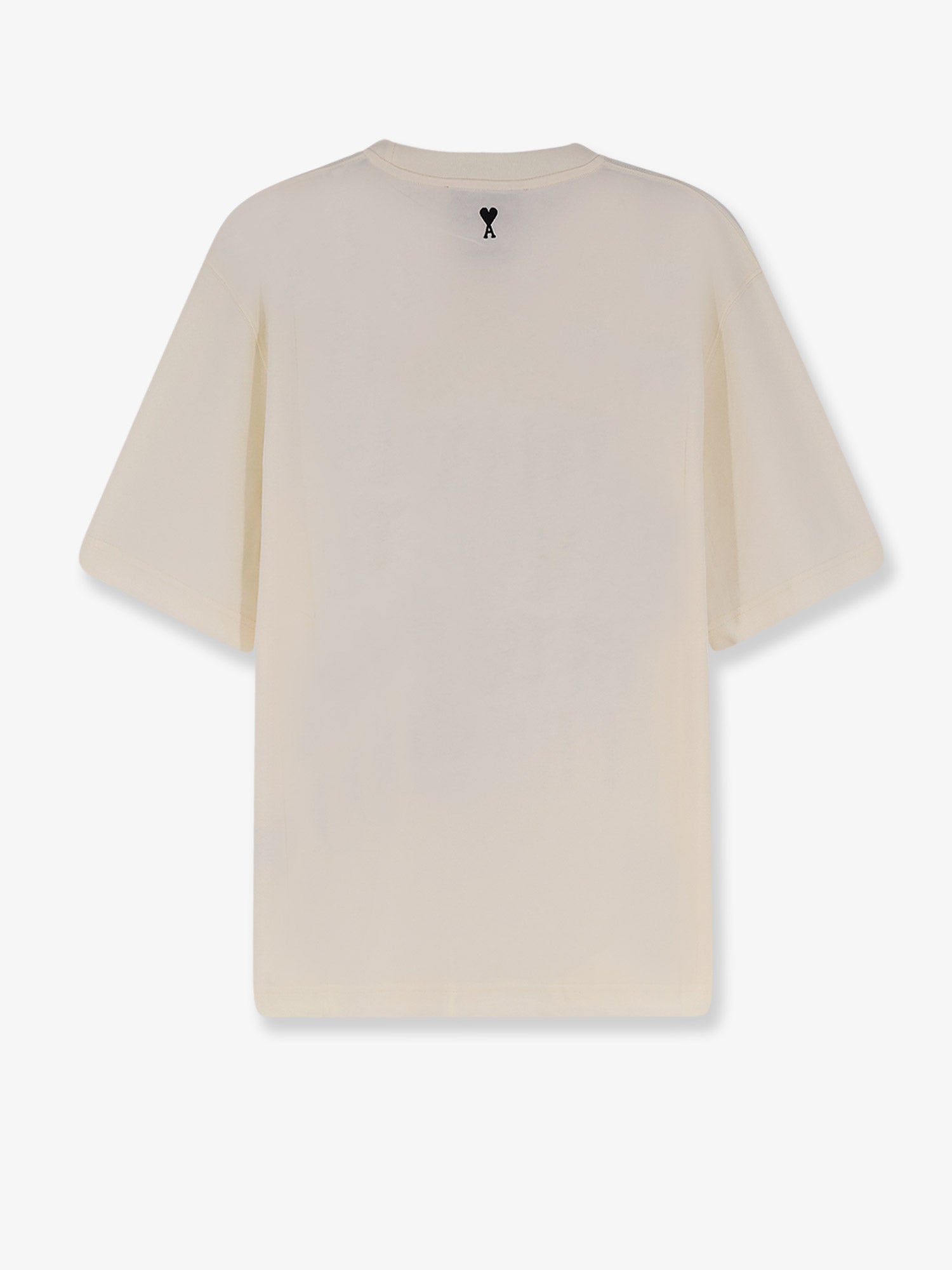 Ami Paris Men Cotton T-Shirt With Frontal Print AMI PARIS