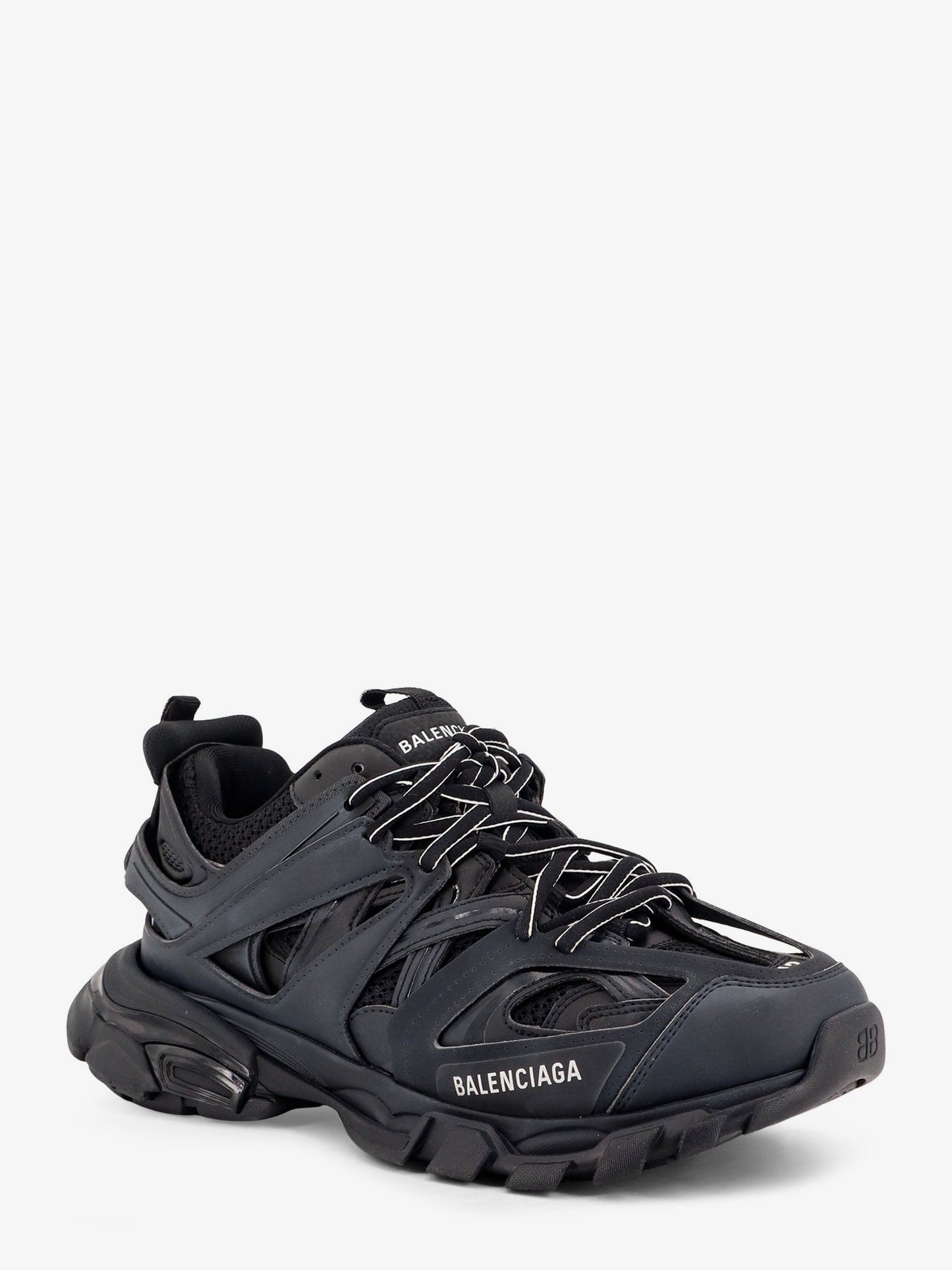Balenciaga Men Track Nylon And Mesh Sneakers BALENCIAGA