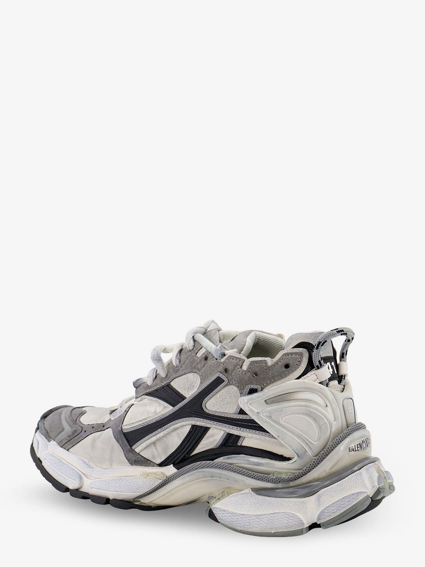 Balenciaga Women Runner Nylon Sneakers With Contrasting Inserts BALENCIAGA