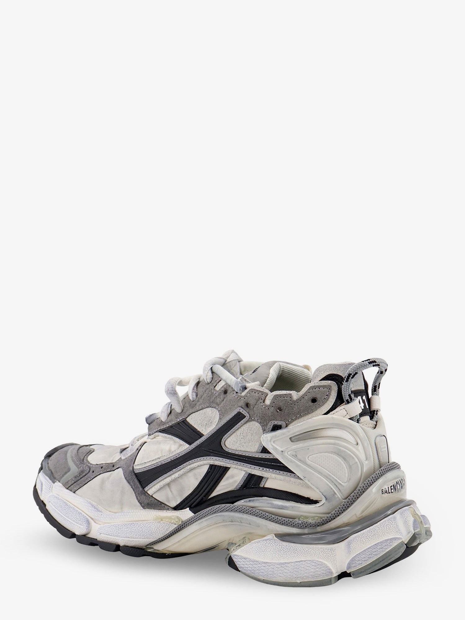 Balenciaga Women Runner Nylon Sneakers With Contrasting Inserts BALENCIAGA