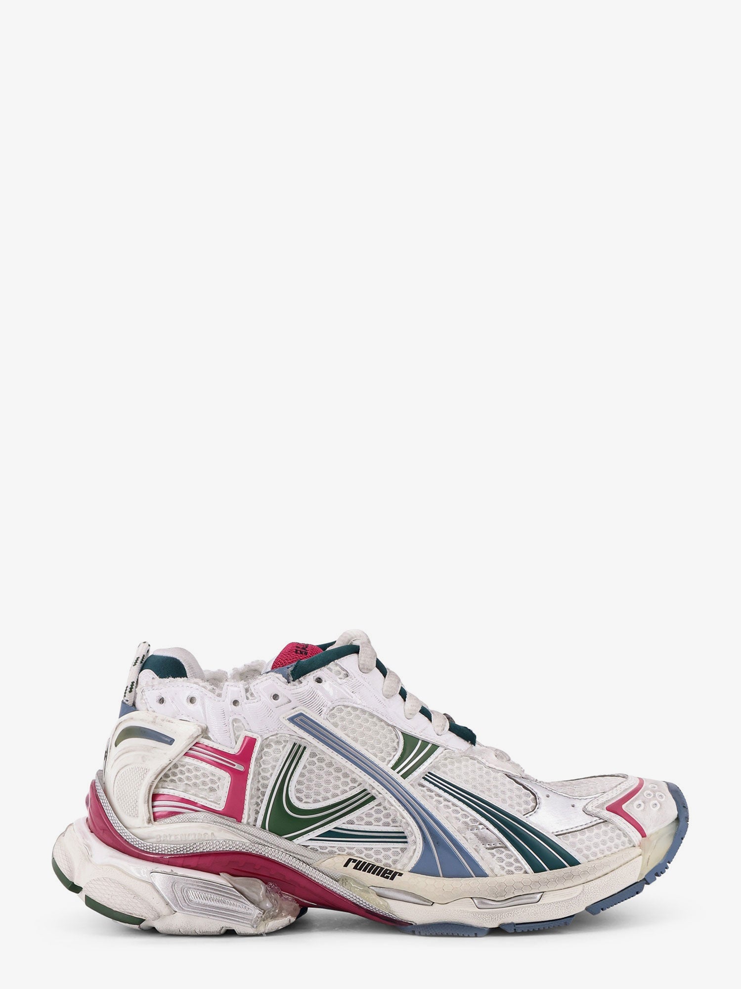 Balenciaga Men Runner Low-Top Mesh Sneakers BALENCIAGA