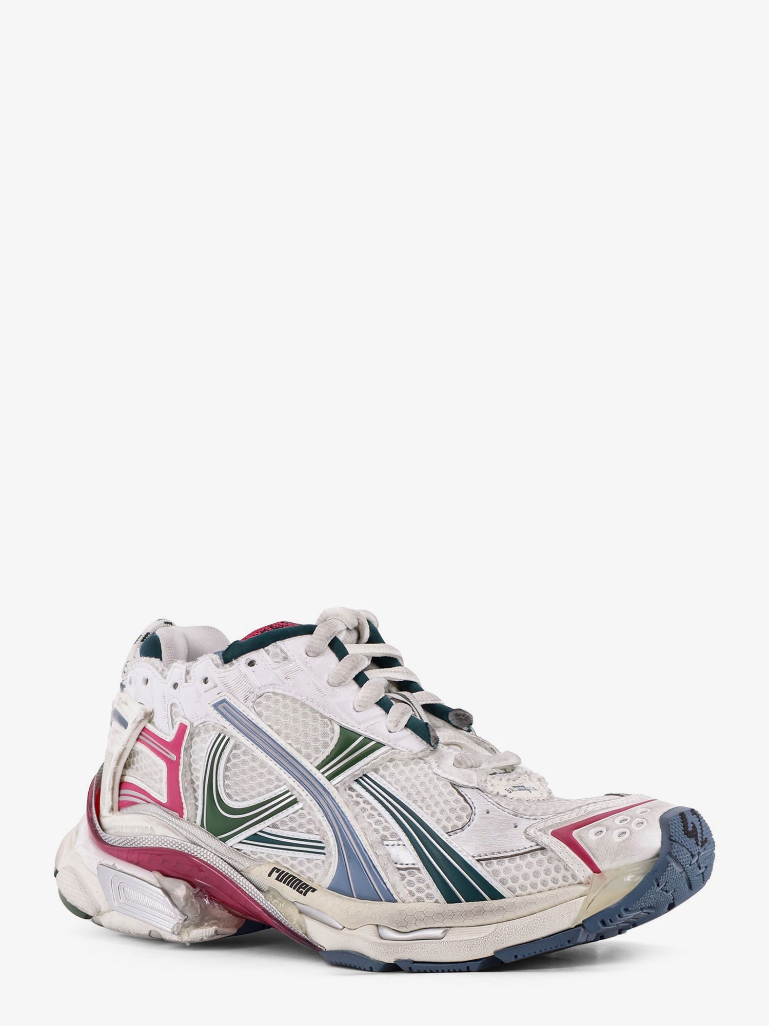 Balenciaga Men Runner Low-Top Mesh Sneakers BALENCIAGA