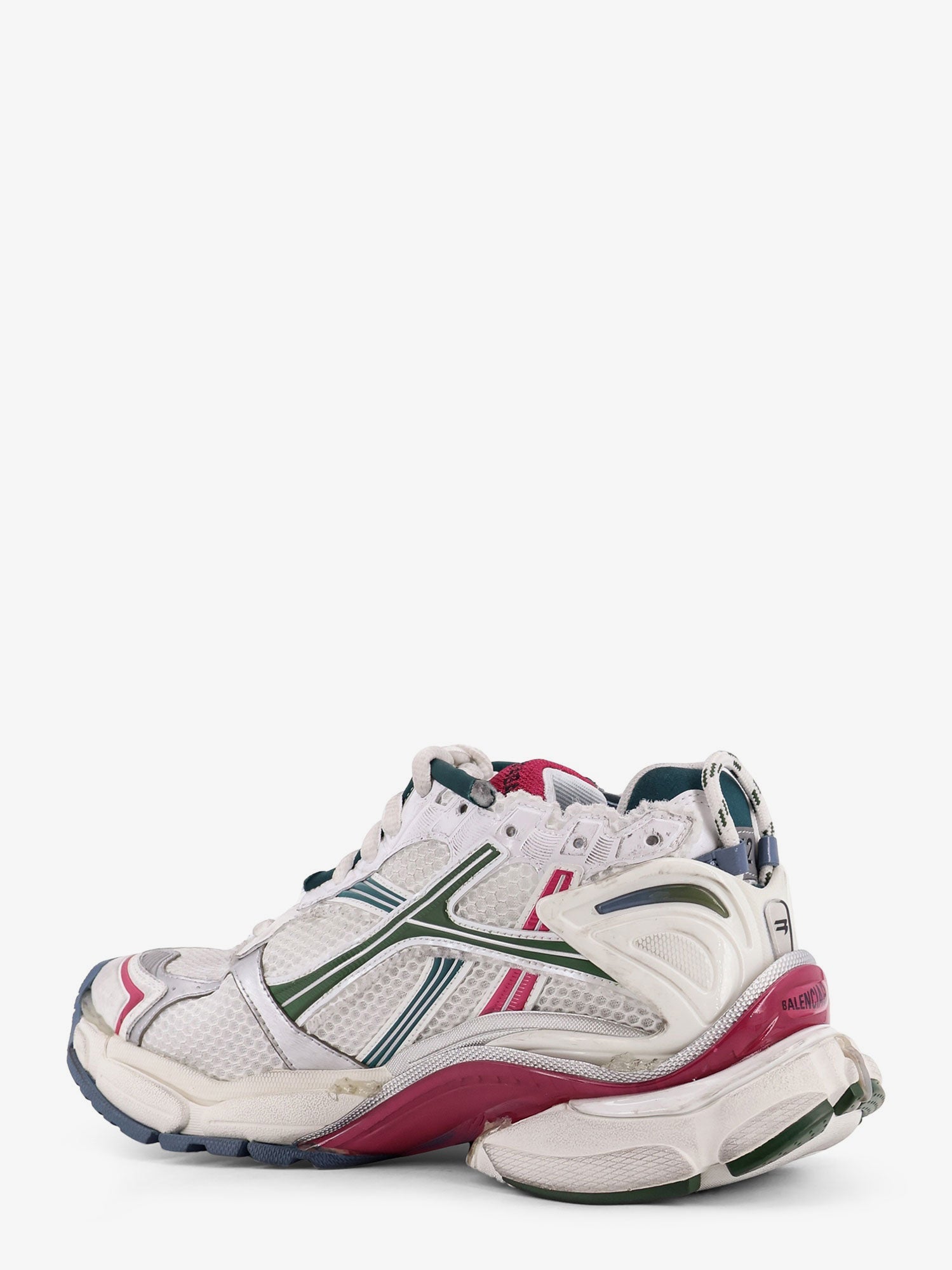 Balenciaga Men Runner Low-Top Mesh Sneakers BALENCIAGA