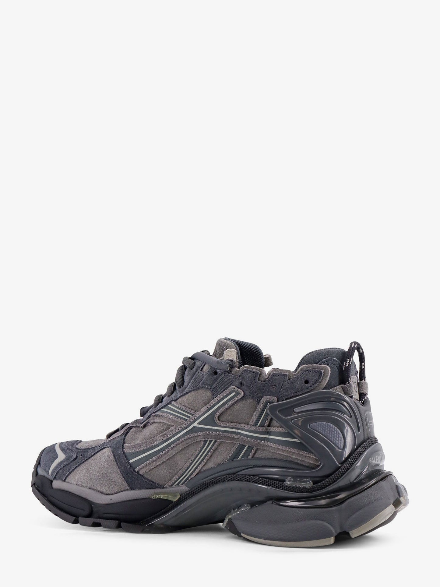 Balenciaga Men Runner Low-Top Suede Sneakers BALENCIAGA