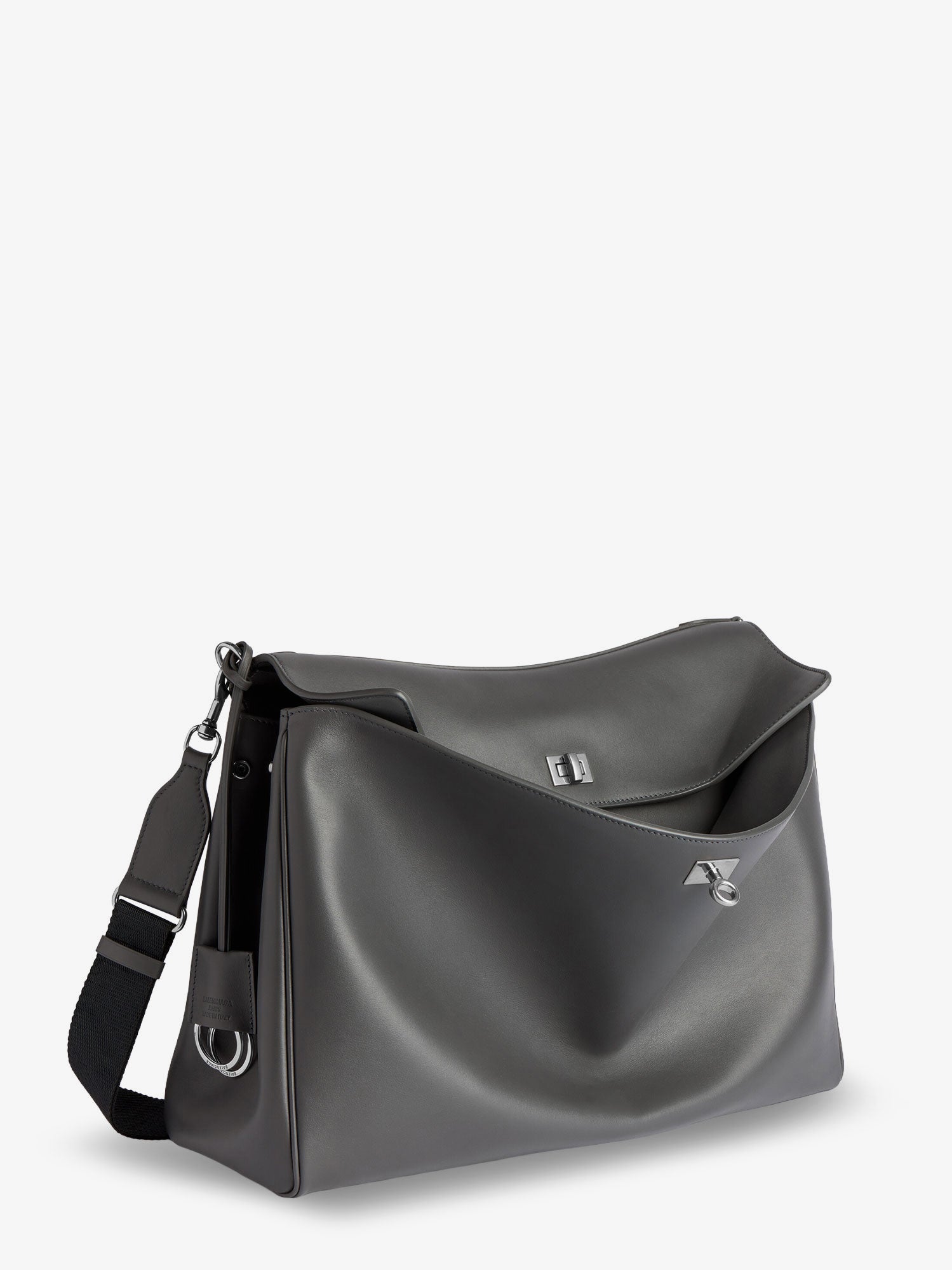 Balenciaga Men Rodeo Messenger Leather Crossbody Bag BALENCIAGA