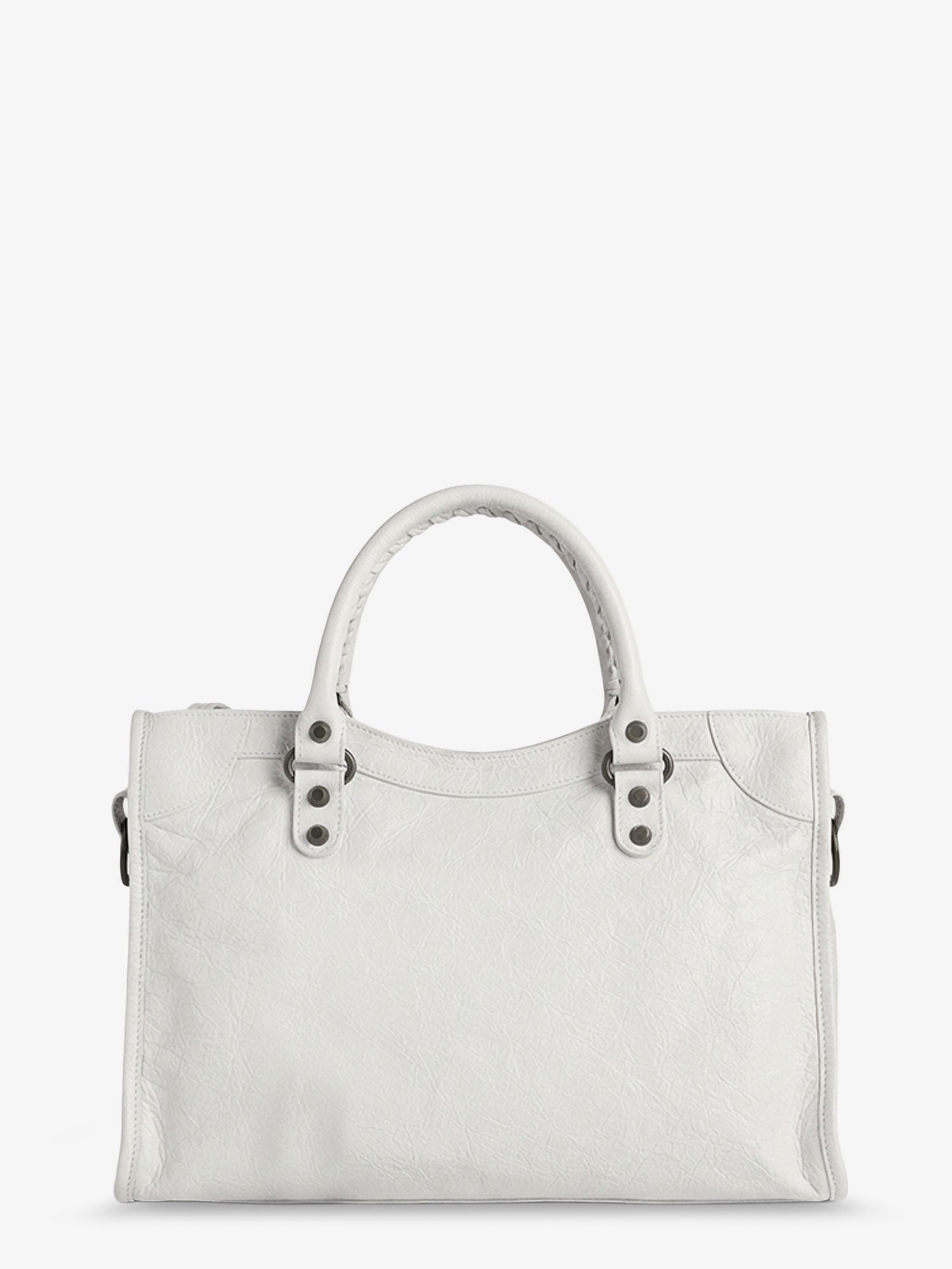 Balenciaga Women Le City Medium Leather Shoulder Bag BALENCIAGA