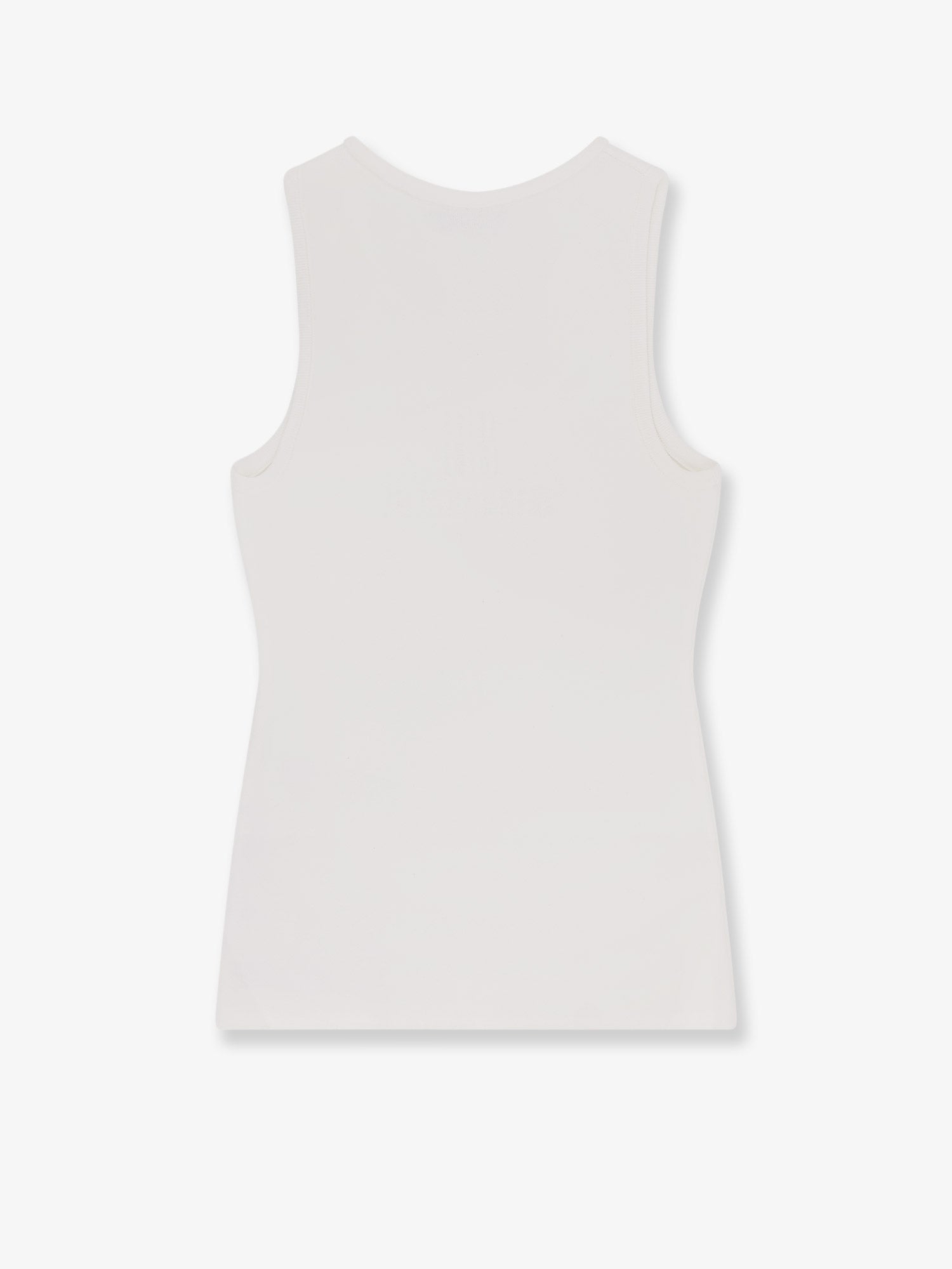 Balenciaga Women Ribbed Viscose Blend Tank Top BALENCIAGA