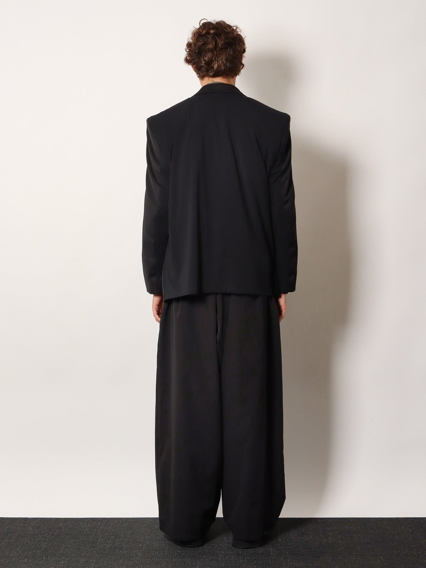 Balenciaga Men Wool Blazer With Modal Insert BALENCIAGA
