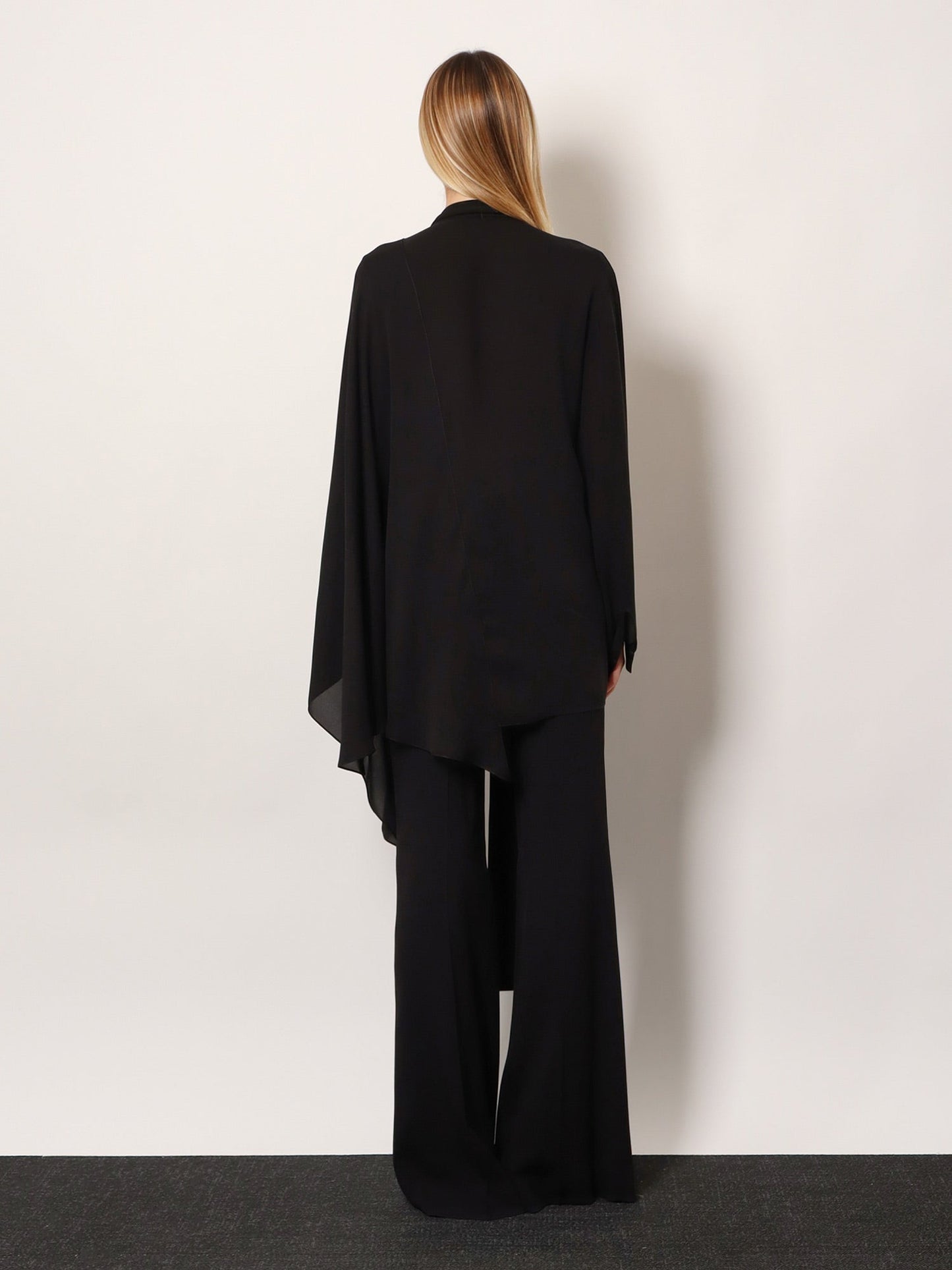 Balenciaga Women Silk Shirt With Bow BALENCIAGA