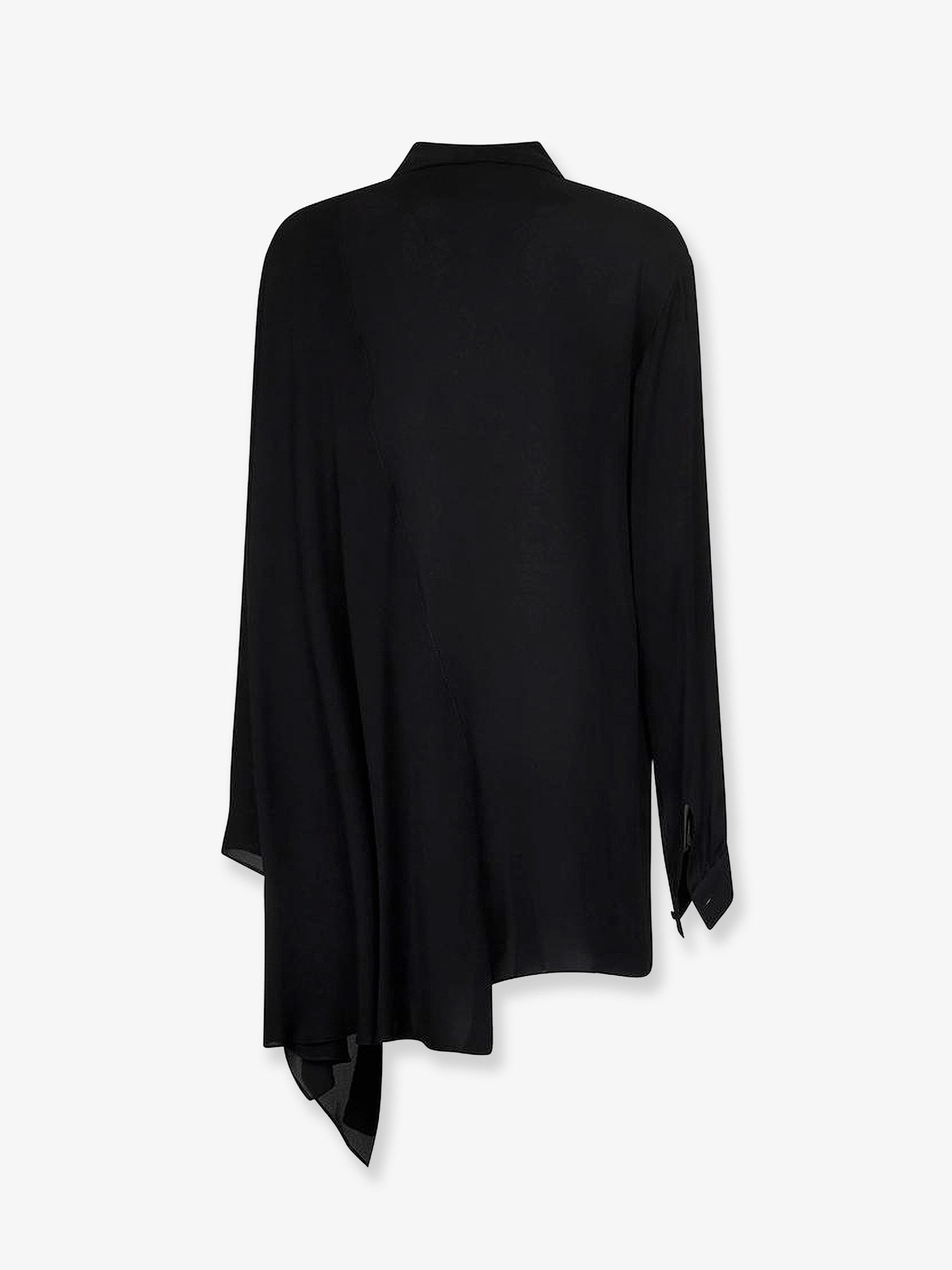 Balenciaga Women Silk Shirt With Bow BALENCIAGA