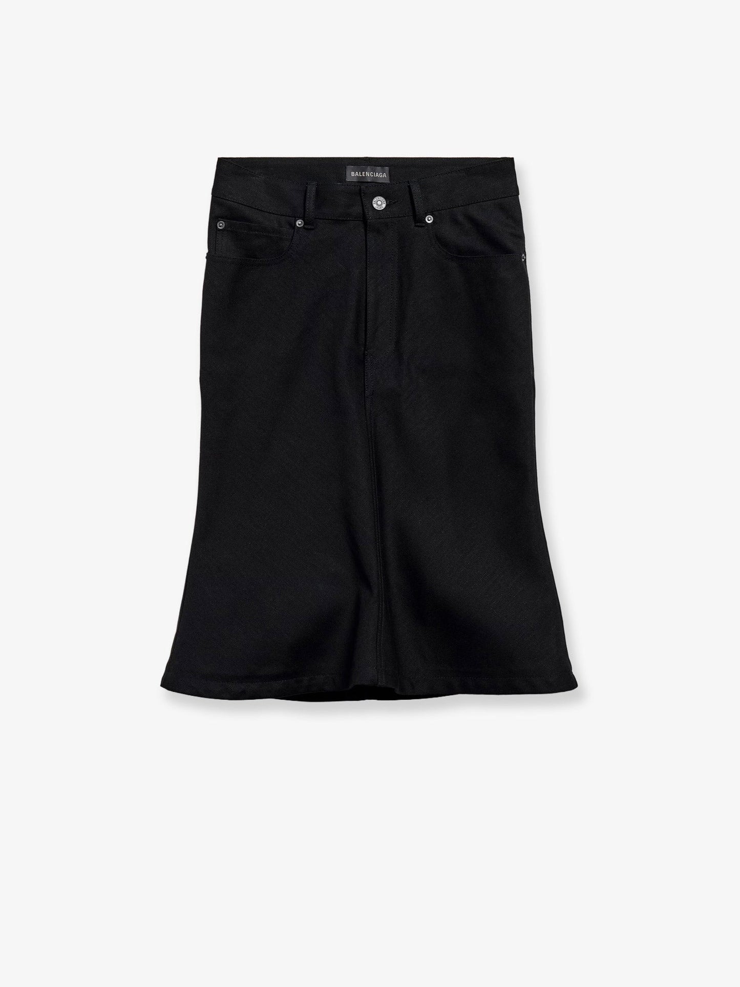 Balenciaga Women Cotton Midi Skirt BALENCIAGA