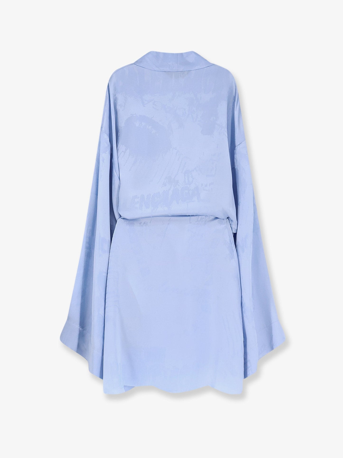 Balenciaga Women Wrap Silk Mini Dress BALENCIAGA