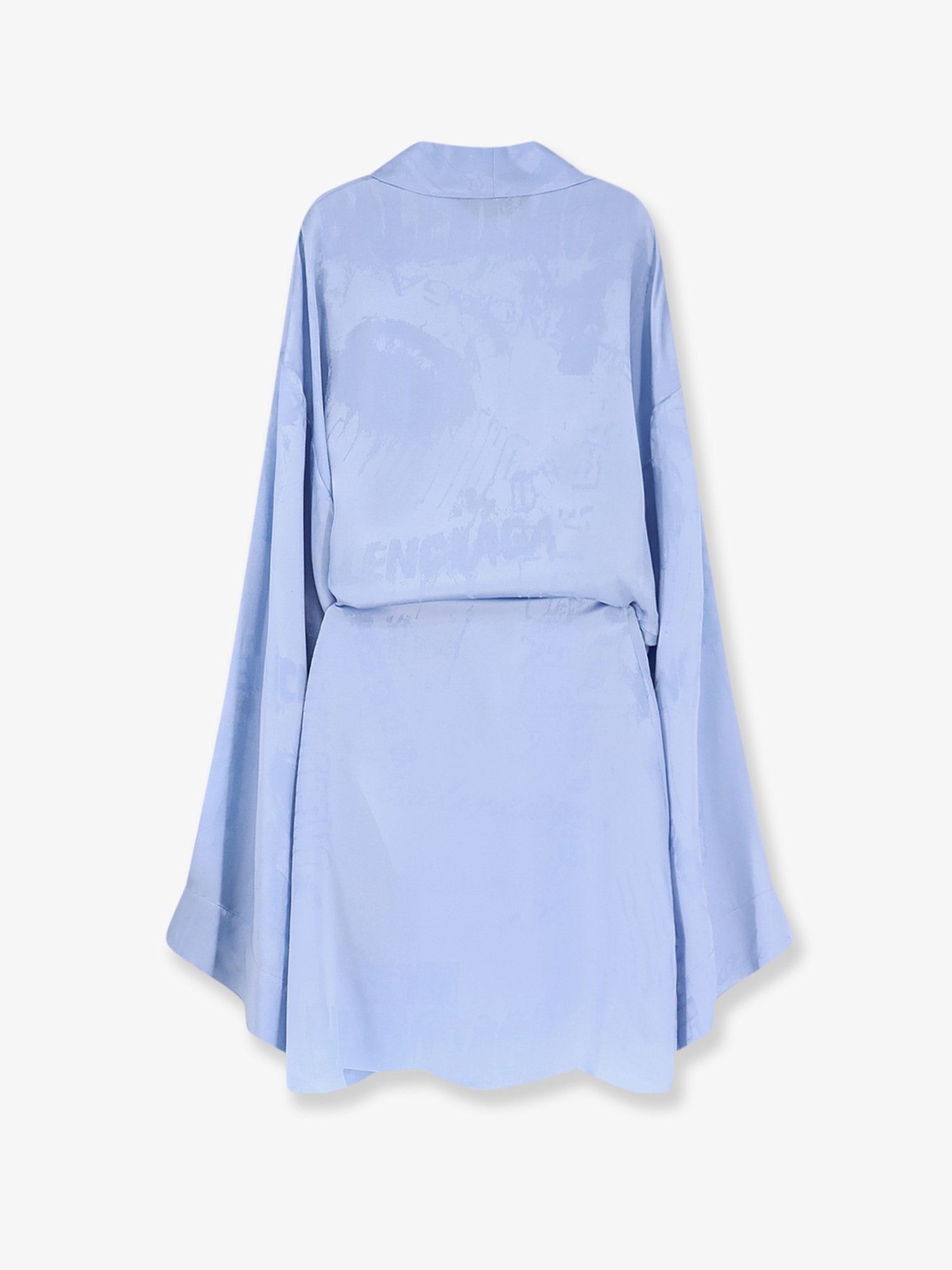 Balenciaga Women Wrap Silk Mini Dress BALENCIAGA