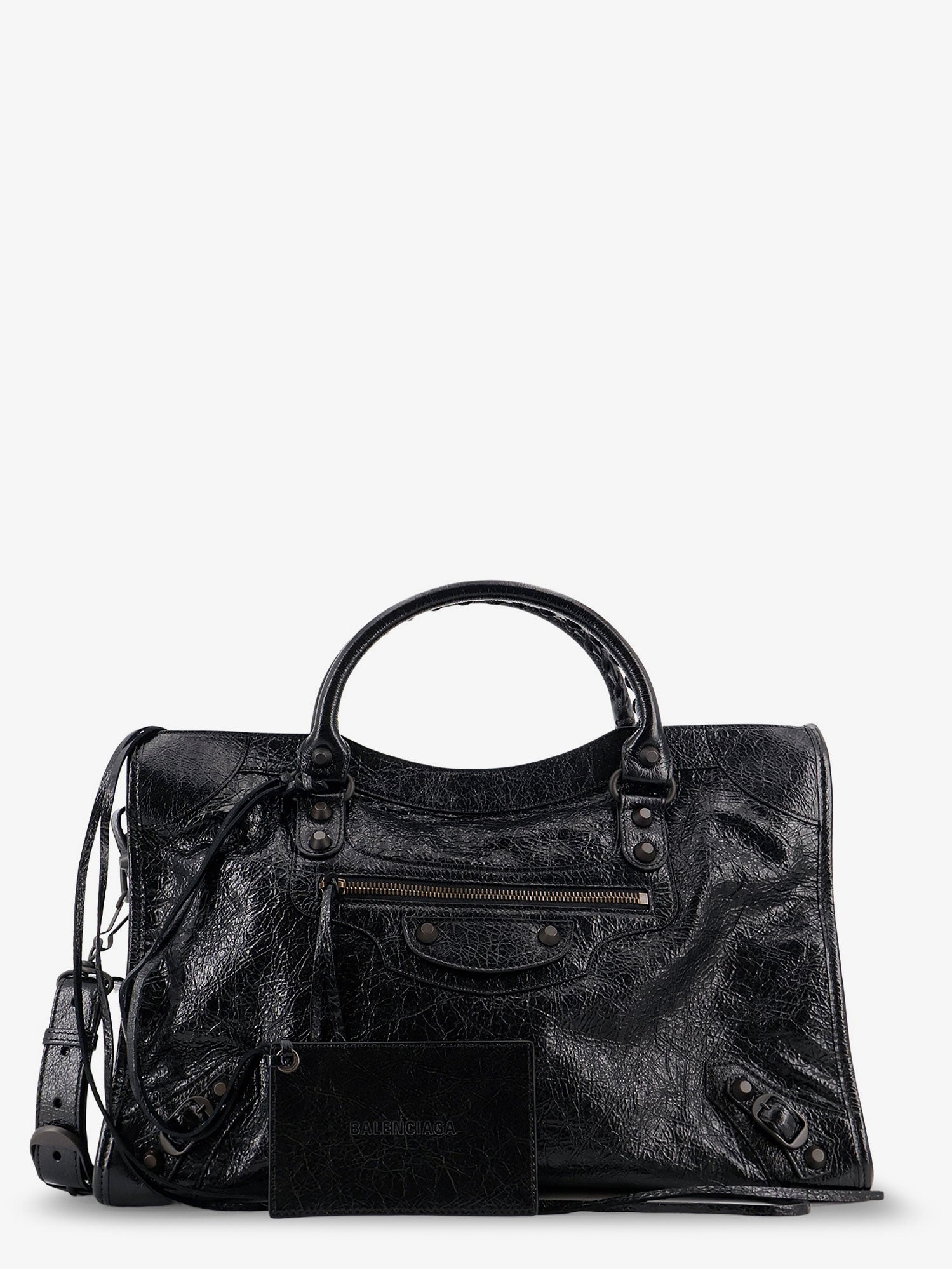 Balenciaga Women Le City Medium Leather Handbag BALENCIAGA
