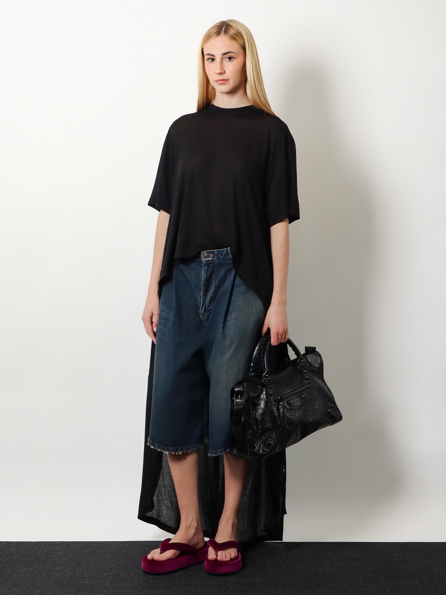 Balenciaga Women Le City Medium Leather Handbag BALENCIAGA