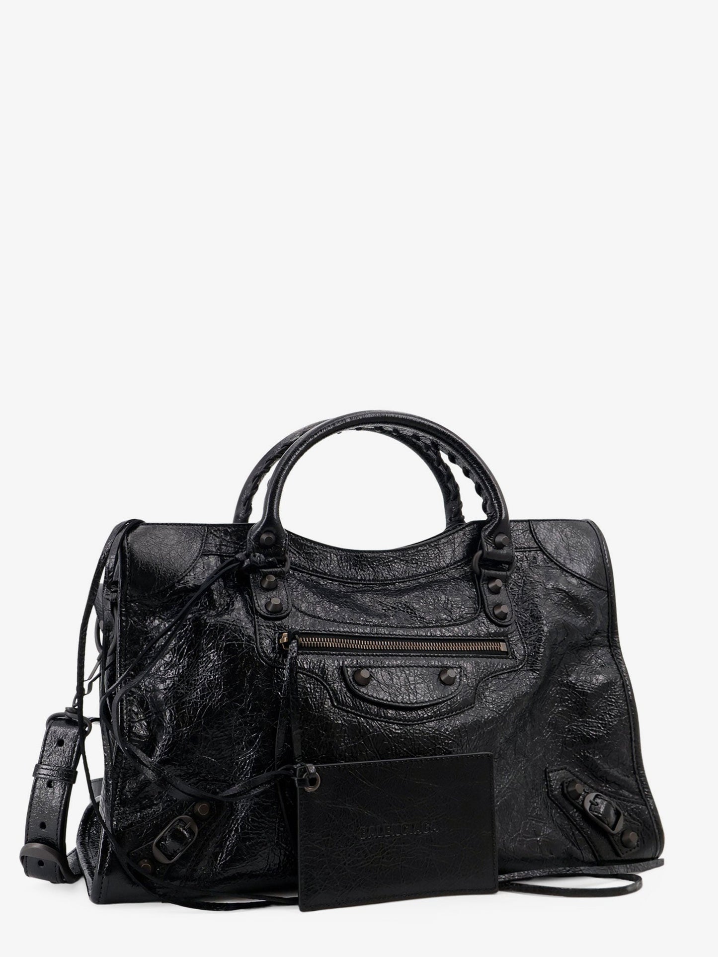 Balenciaga Women Le City Medium Leather Handbag BALENCIAGA