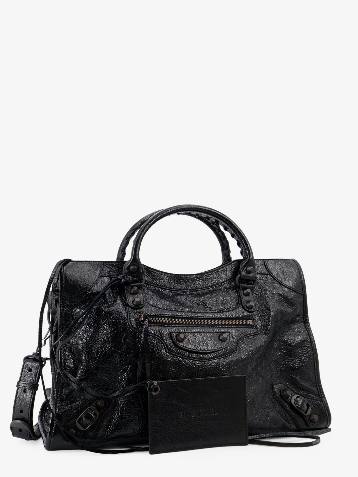 Balenciaga Women Le City Medium Leather Handbag BALENCIAGA