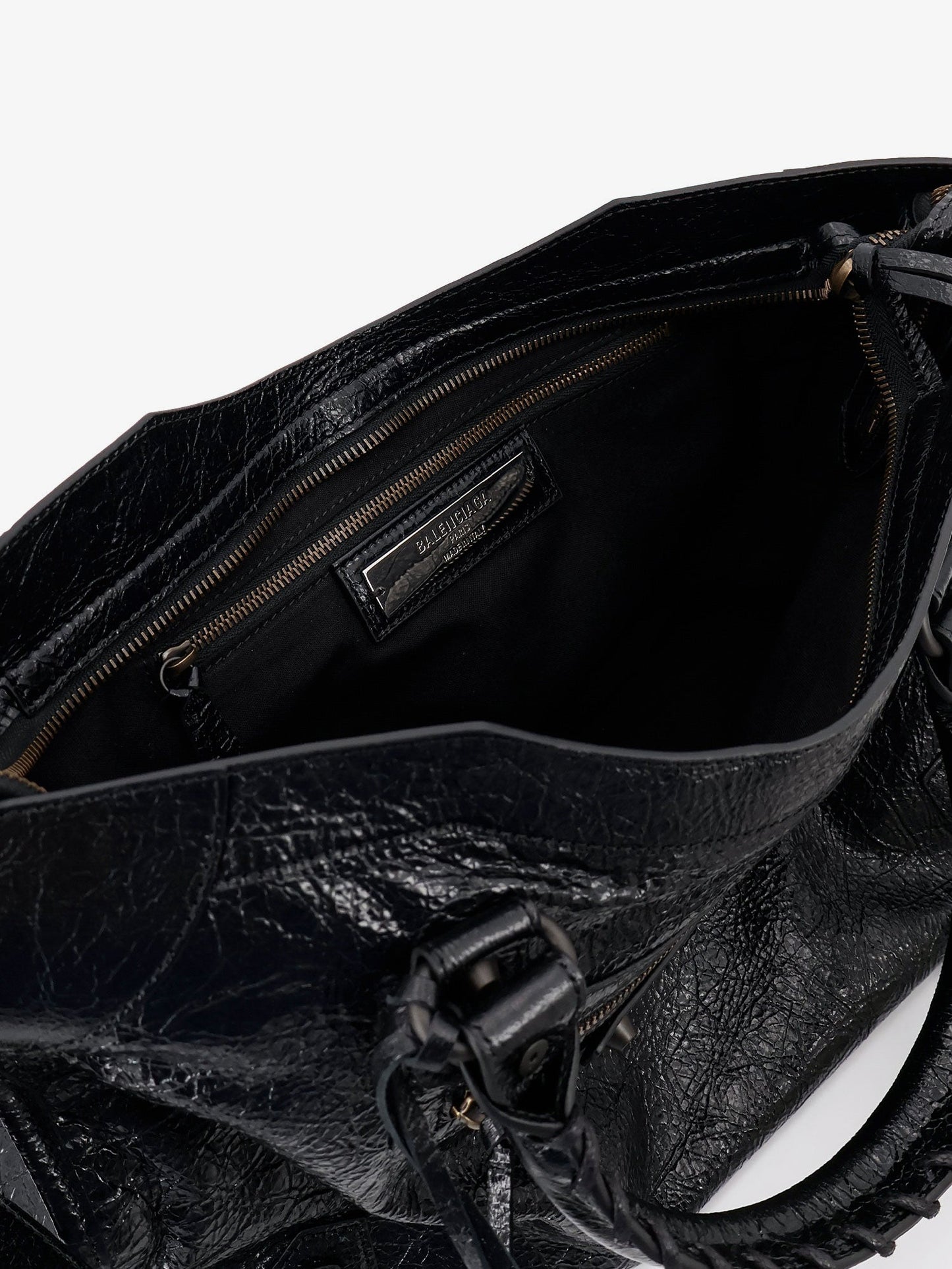 Balenciaga Women Le City Medium Leather Handbag BALENCIAGA