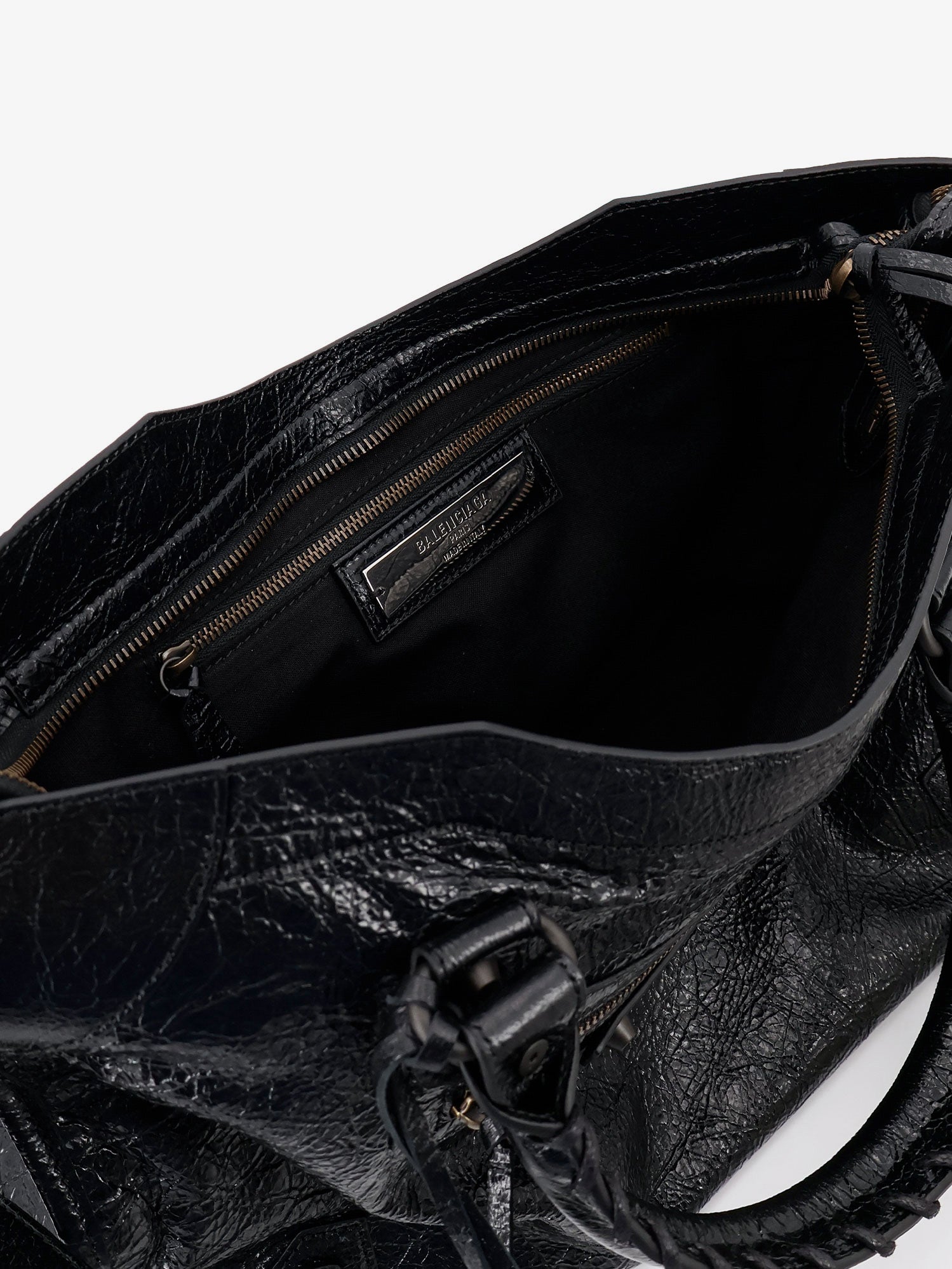 Balenciaga Women Le City Medium Leather Handbag BALENCIAGA
