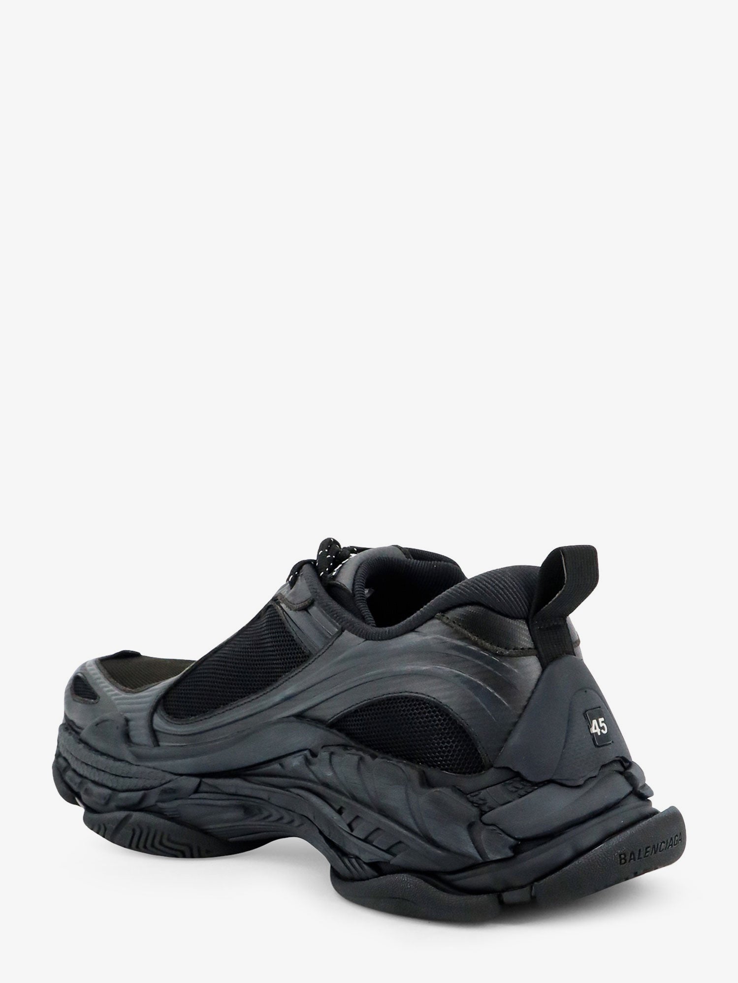 Balenciaga Men Triple S.2 Gradient Mesh Sneakers With Used-Effect Nylon Inserts BALENCIAGA