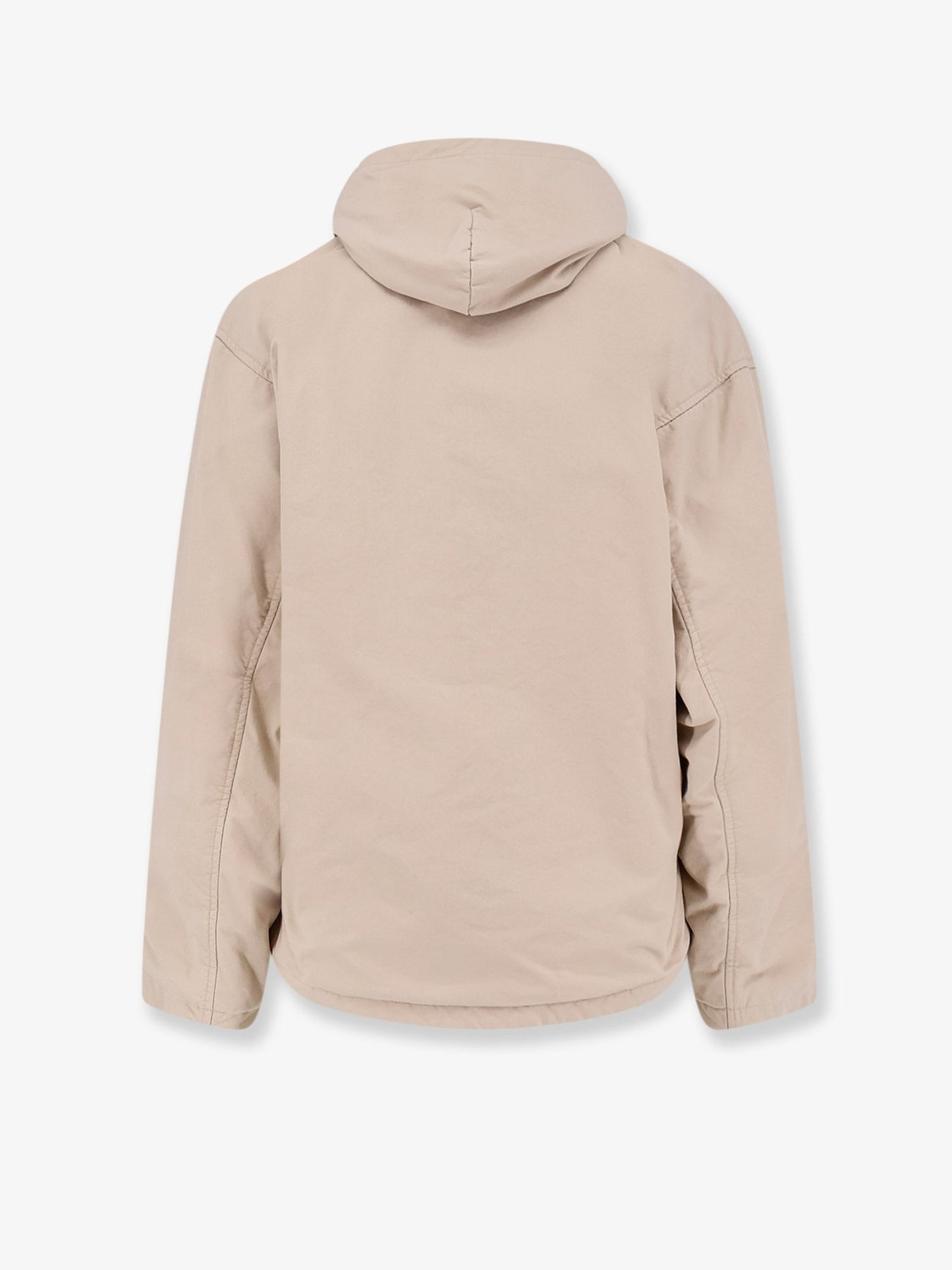 Balenciaga Men Cotton Blend Jacket With Embroidered Logo On The Front BALENCIAGA