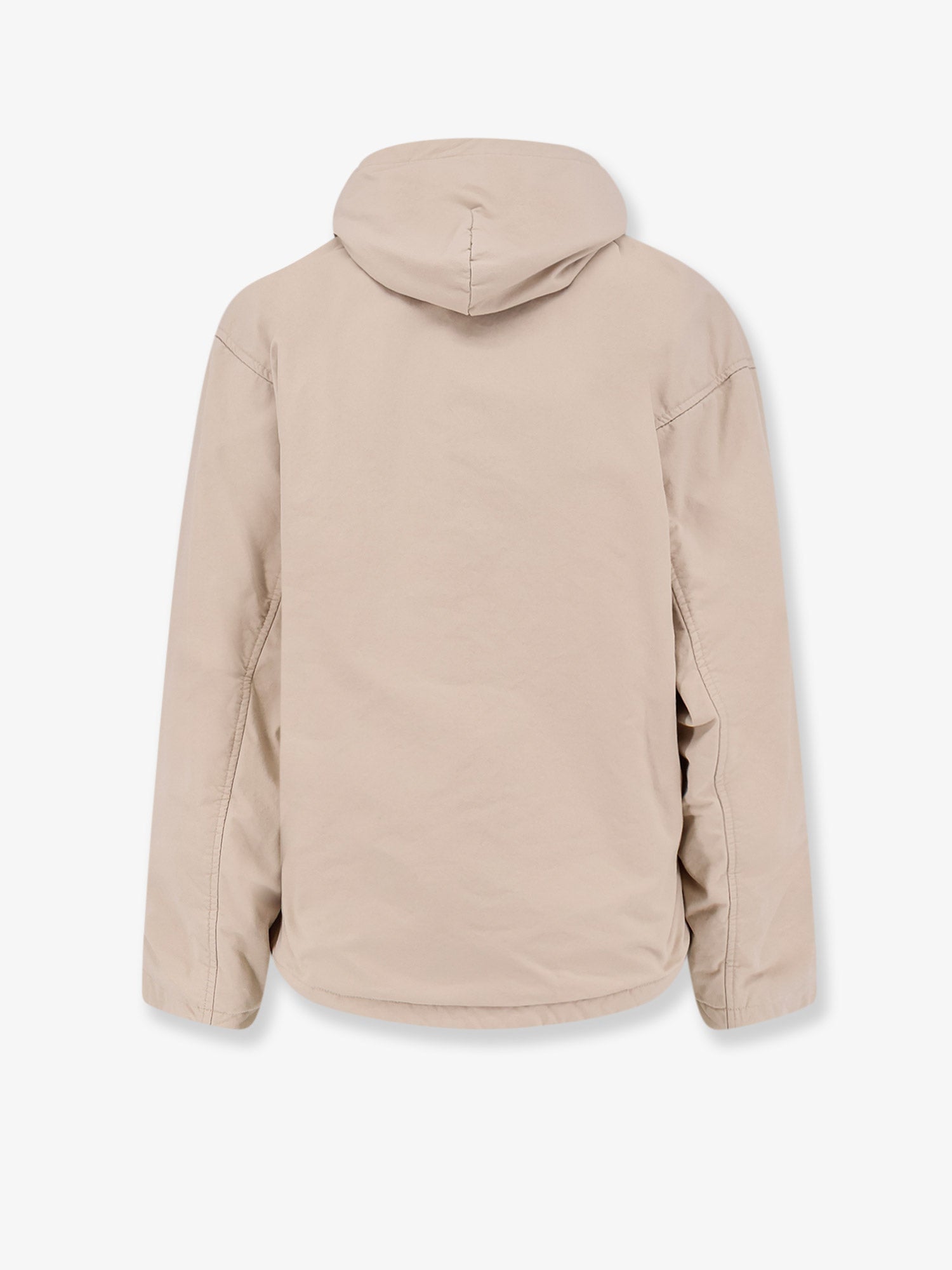 Balenciaga Men Cotton Blend Jacket With Embroidered Logo On The Front BALENCIAGA