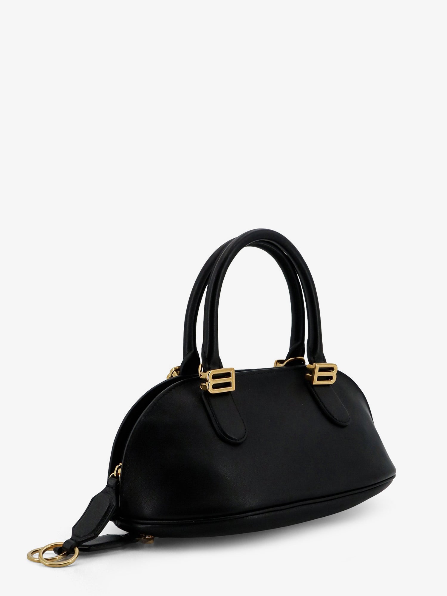 Balenciaga Women Bowling Bolero Leather Handbag BALENCIAGA