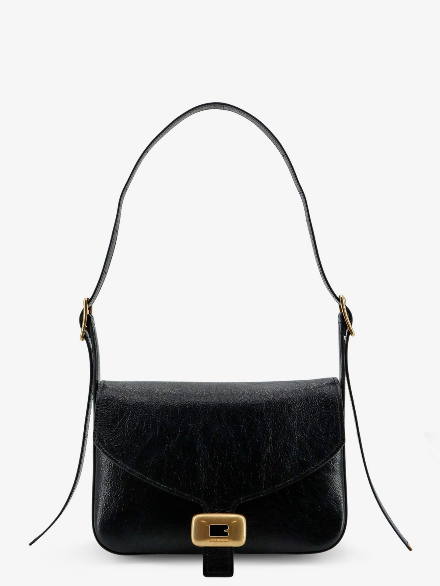 Balenciaga Women Clicca Arena Leather Medium Shoulder Bag BALENCIAGA