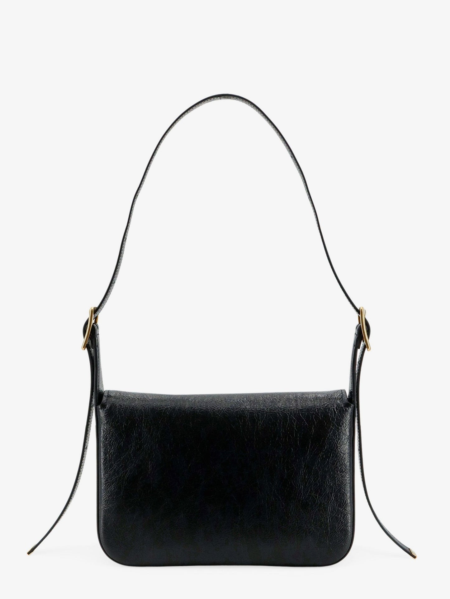 Balenciaga Women Clicca Arena Leather Medium Shoulder Bag BALENCIAGA