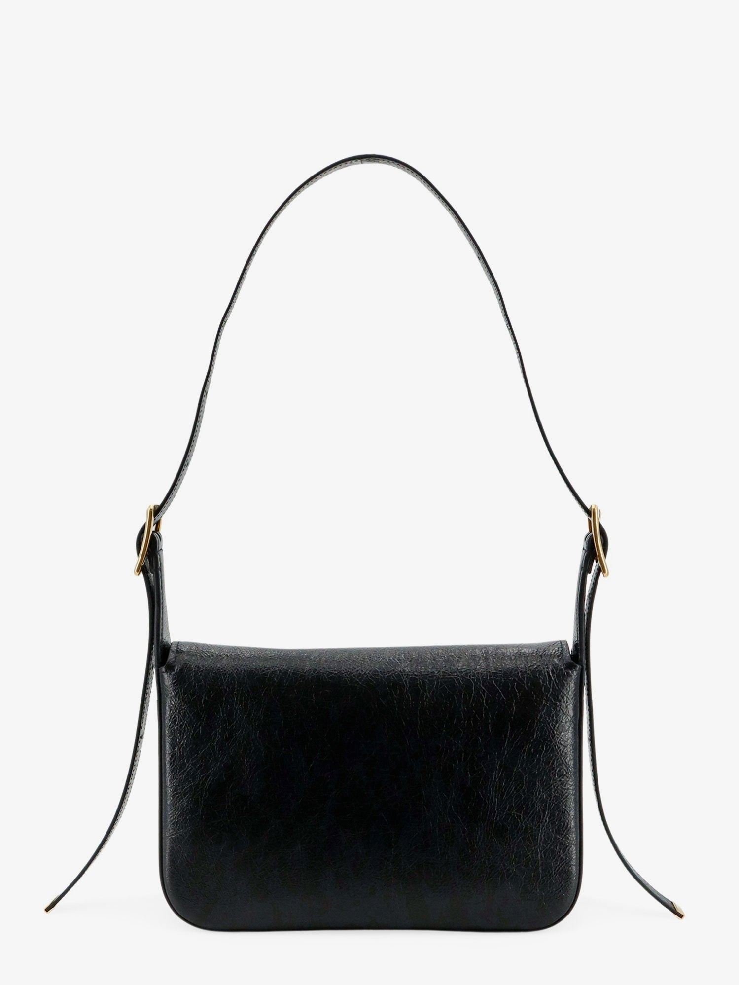 Balenciaga Women Clicca Arena Leather Medium Shoulder Bag BALENCIAGA