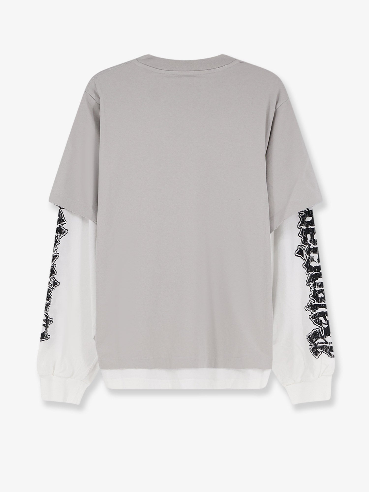 Balenciaga Men Double Hybrid Cotton T-Shirt BALENCIAGA