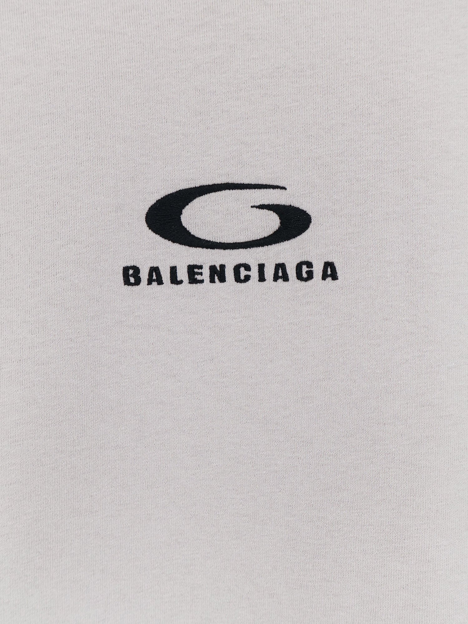 Balenciaga Men Double Hybrid Cotton T-Shirt BALENCIAGA