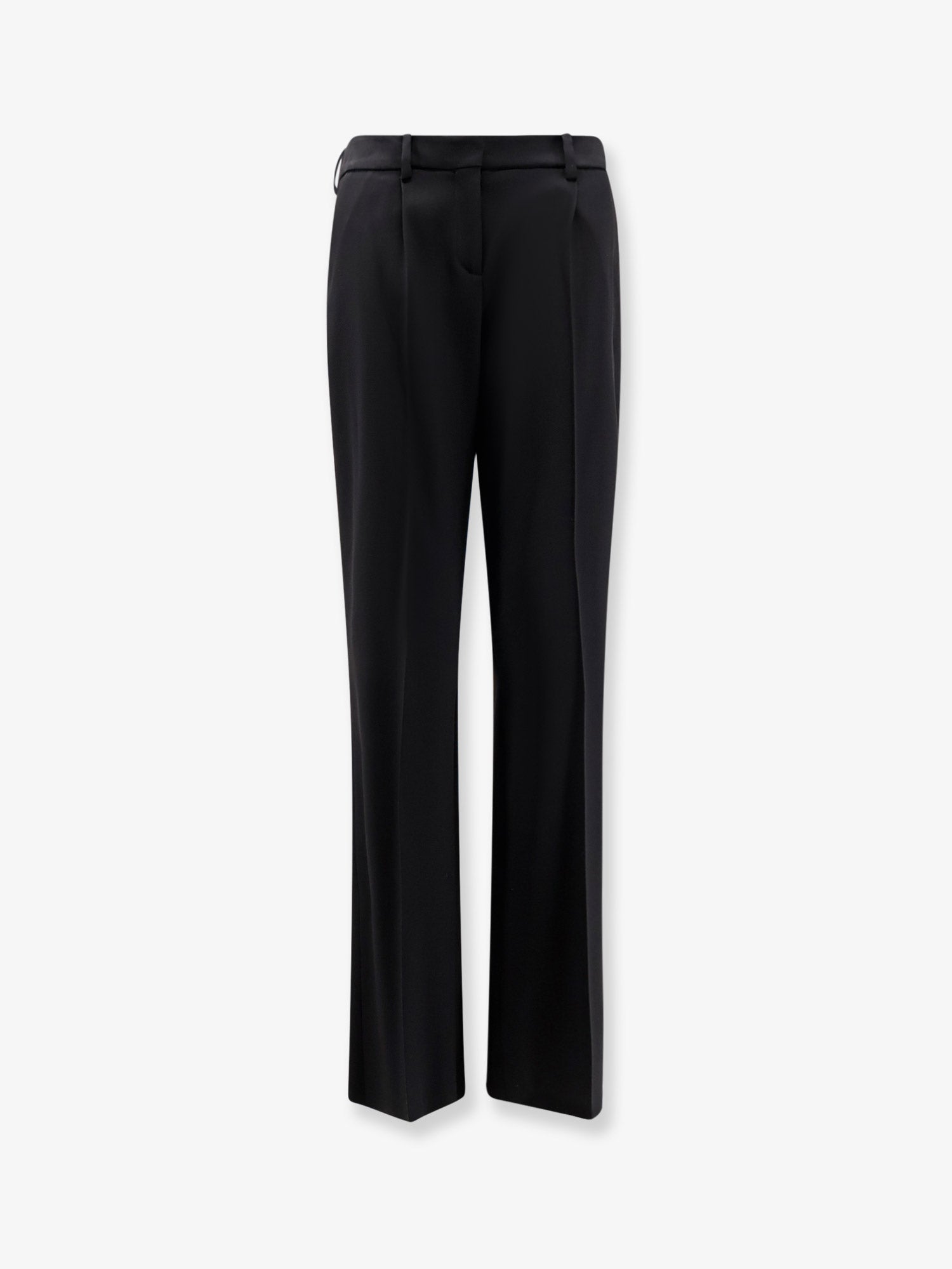 Balenciaga Women Slim Tailored Wool Trousers BALENCIAGA