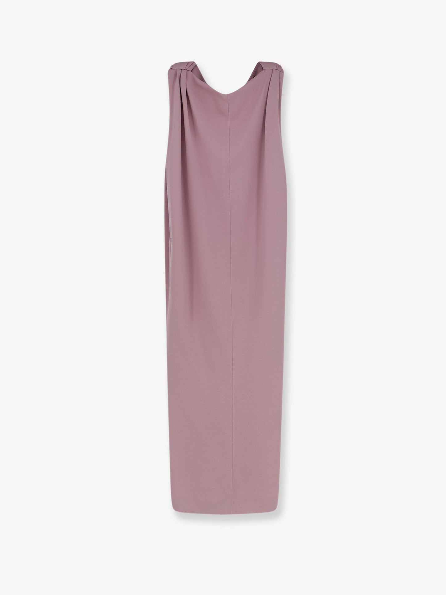 Balenciaga Women Midi Sack Silk And Wool Dress BALENCIAGA