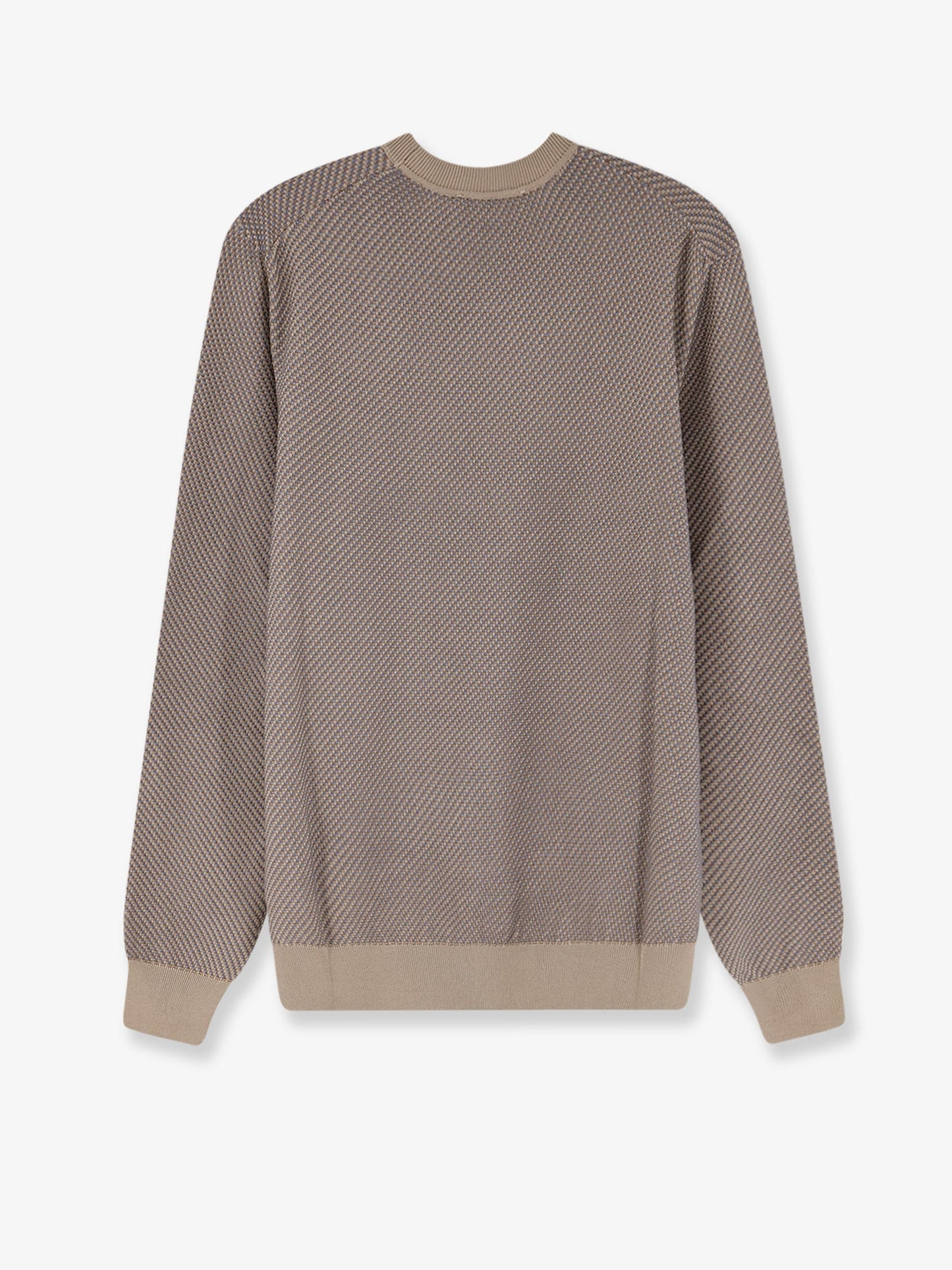 Boss Men Silk And Cotton Blend Sweater BOSS
