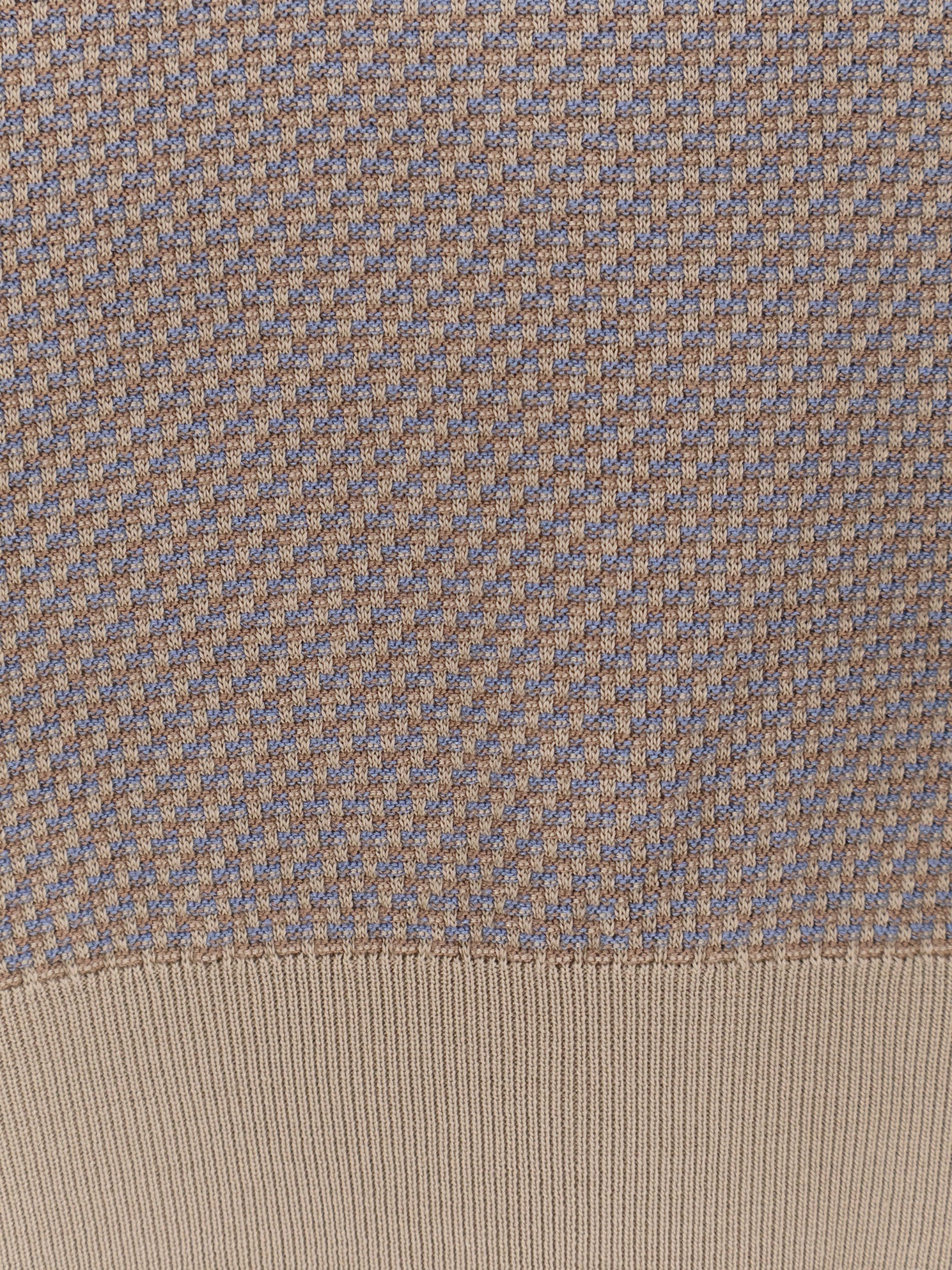 Boss Men Silk And Cotton Blend Sweater BOSS