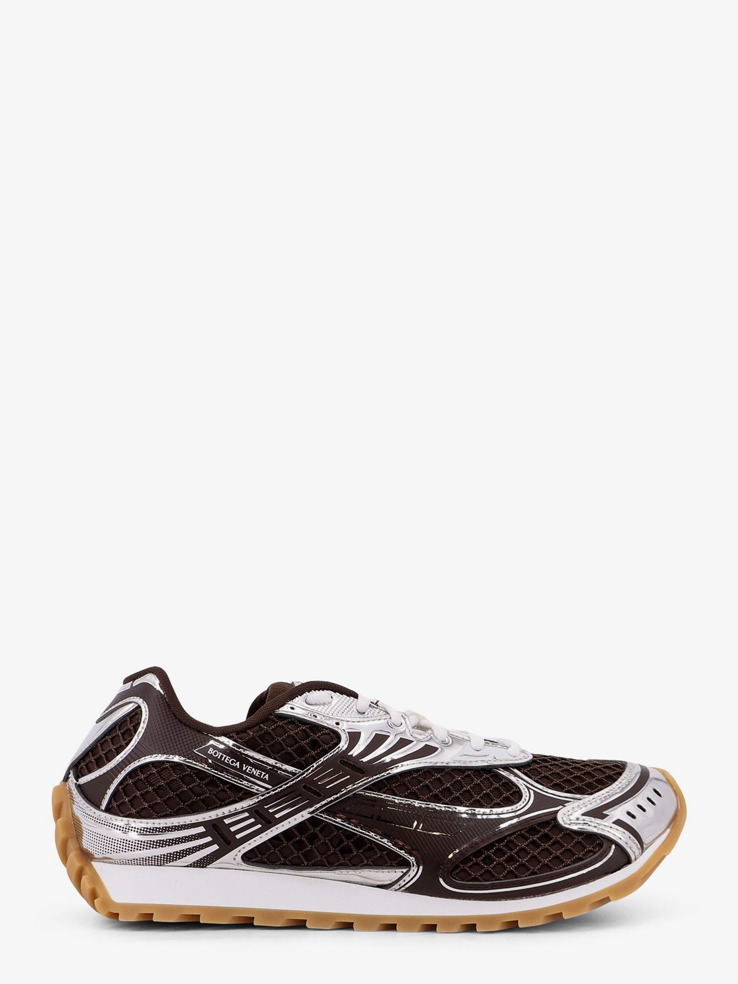 Bottega Veneta Men Orbit Mesh Sneakers With Rubber Inserts BOTTEGA VENETA