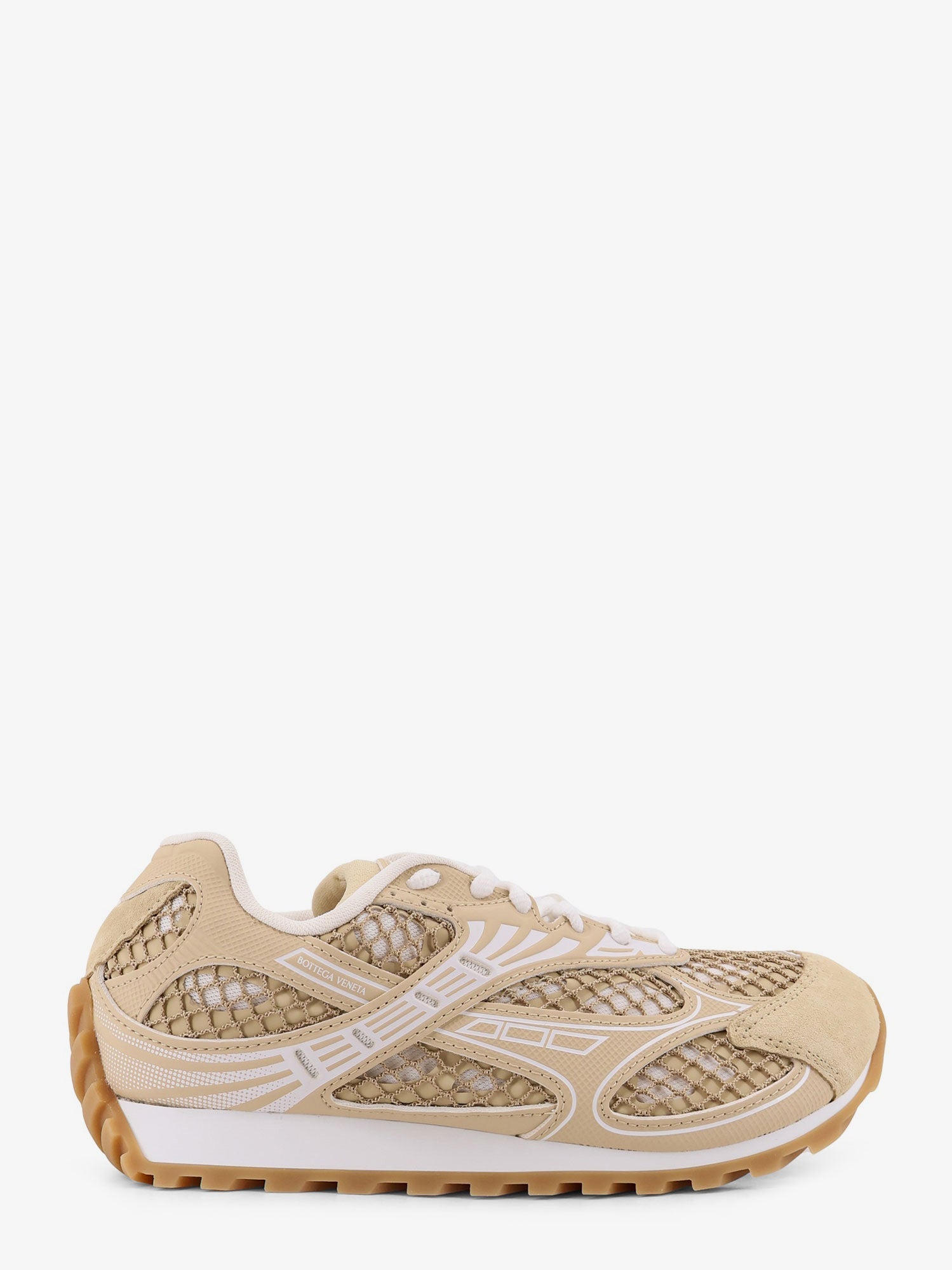 Bottega Veneta Women Orbit Mesh, Suede And Rubber Sneakers BOTTEGA VENETA