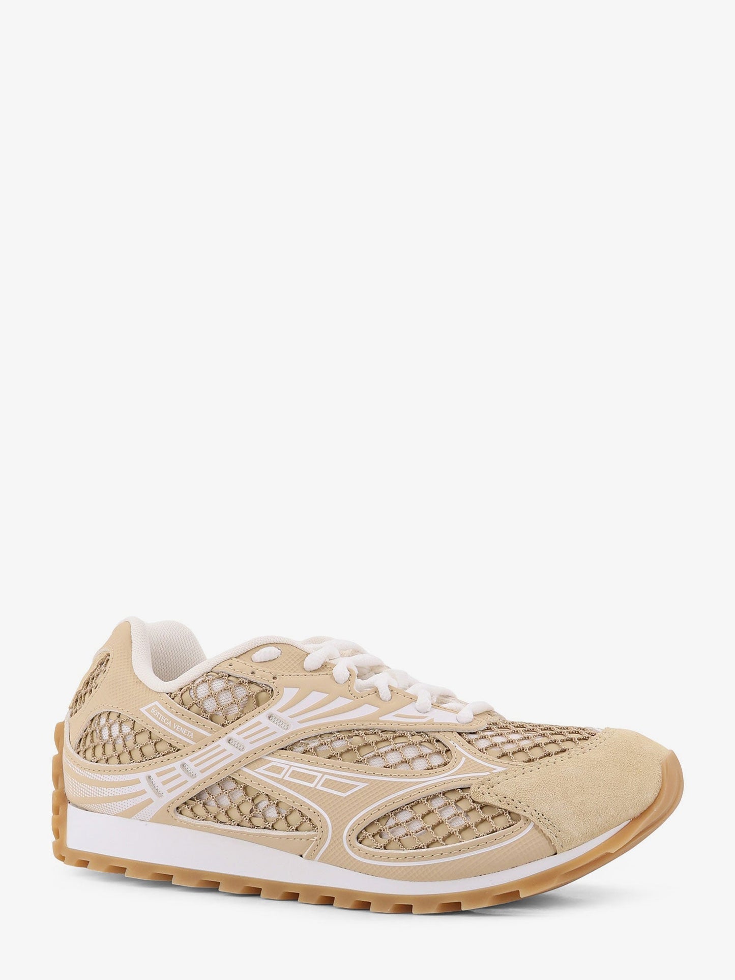 Bottega Veneta Women Orbit Mesh, Suede And Rubber Sneakers BOTTEGA VENETA