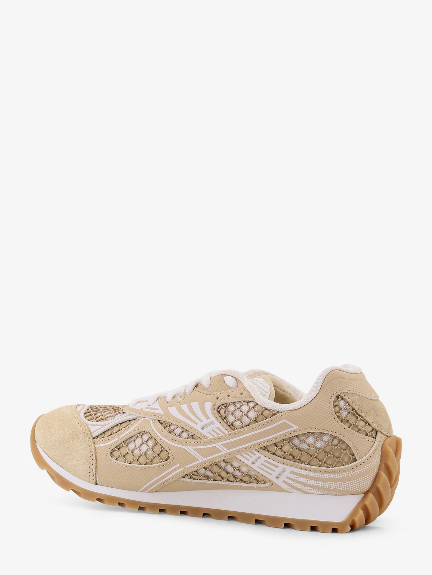 Bottega Veneta Women Orbit Mesh, Suede And Rubber Sneakers BOTTEGA VENETA